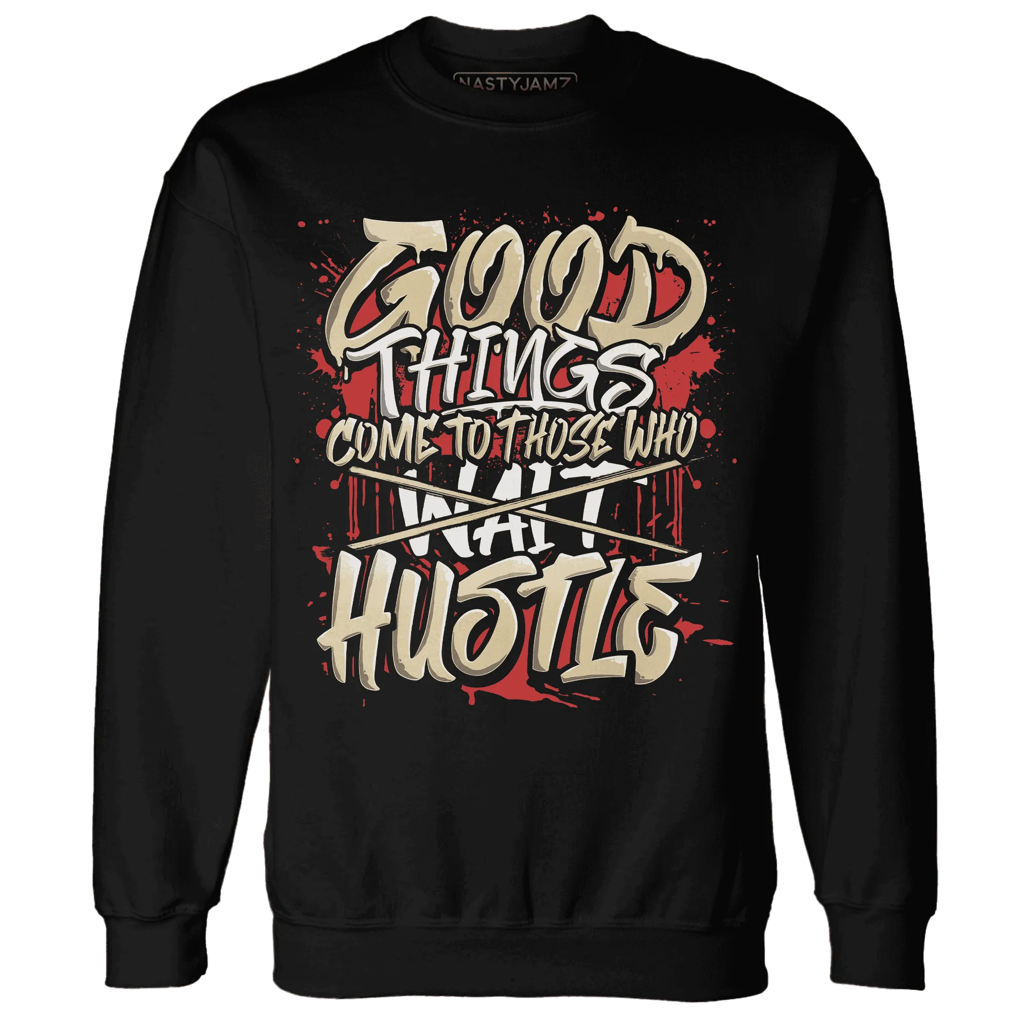 Dunk-Strawberry-Waffle-NastyJamz-Sweatshirt-Match-Good-Things