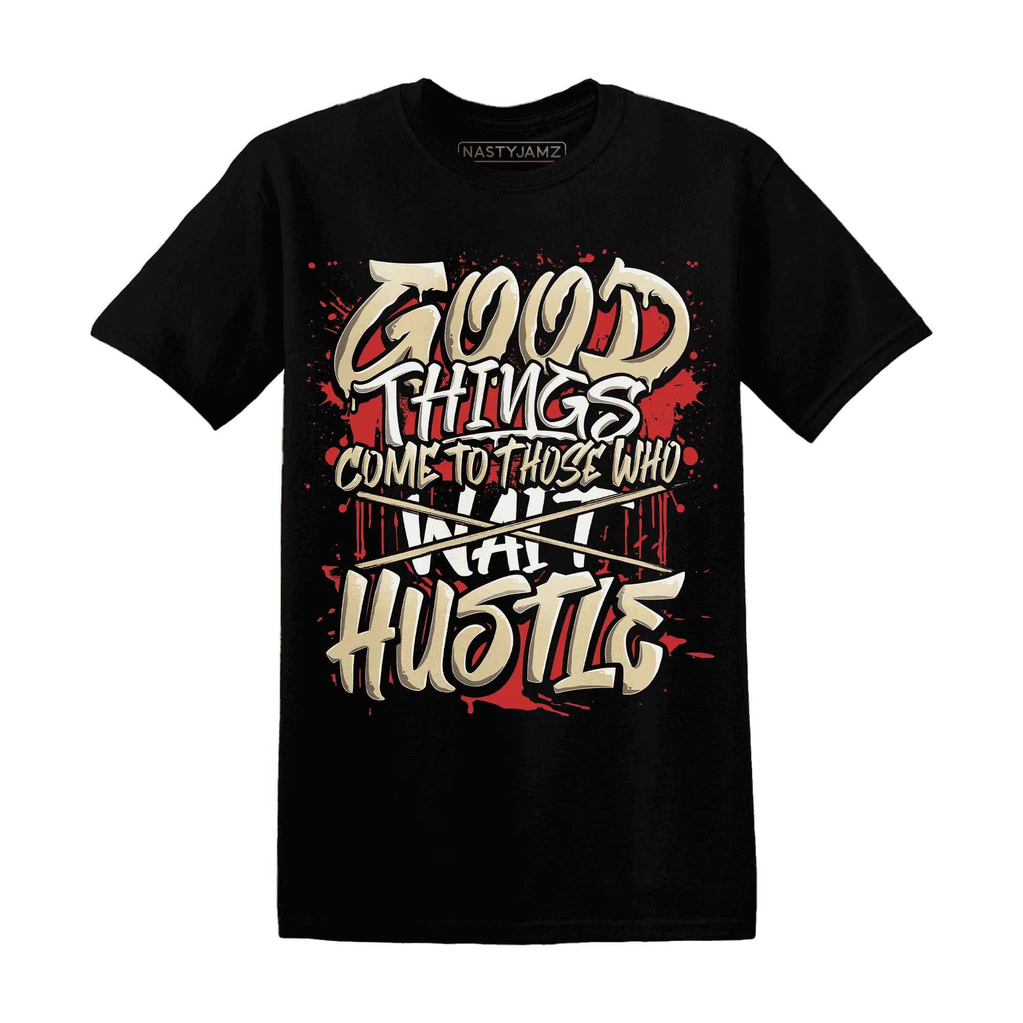 Dunk-Strawberry-Waffle-NastyJamz-T-Shirt-Match-Good-Things