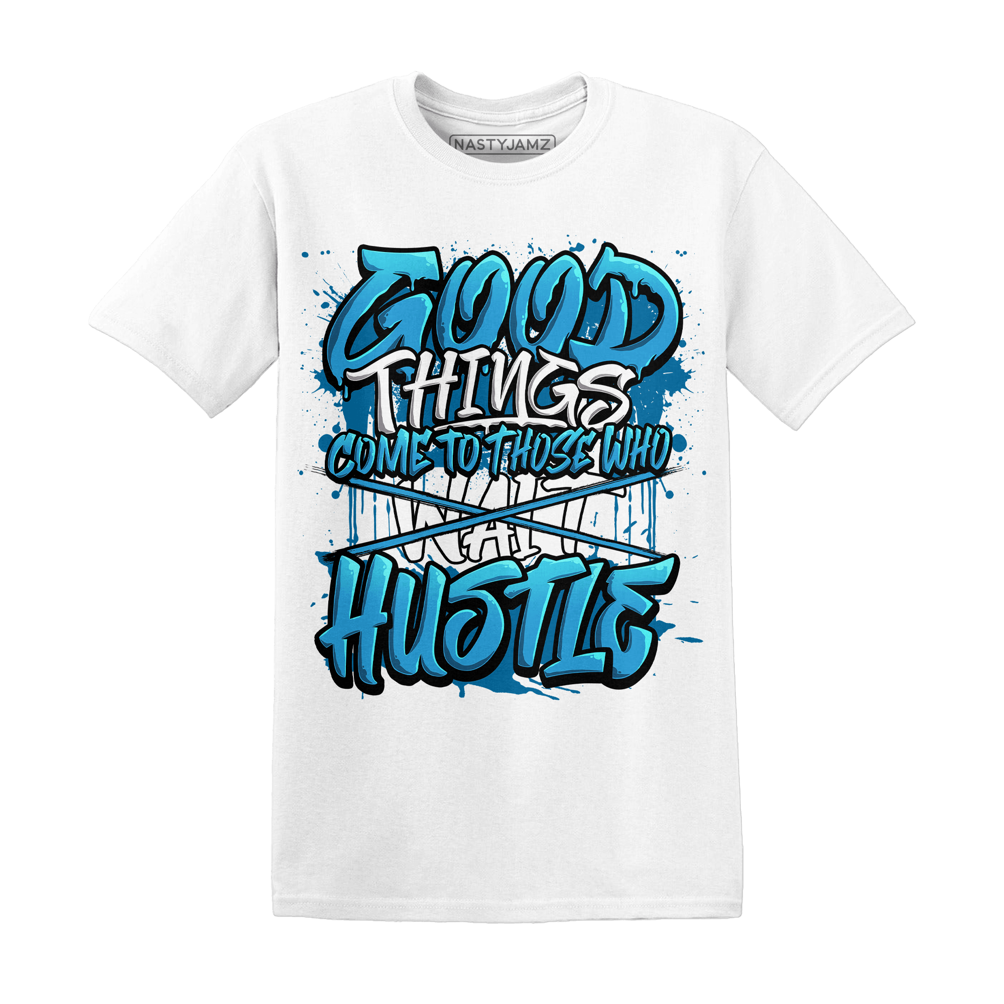 Powder Blue 9s T Shirt Match Good Things - NastyJamz