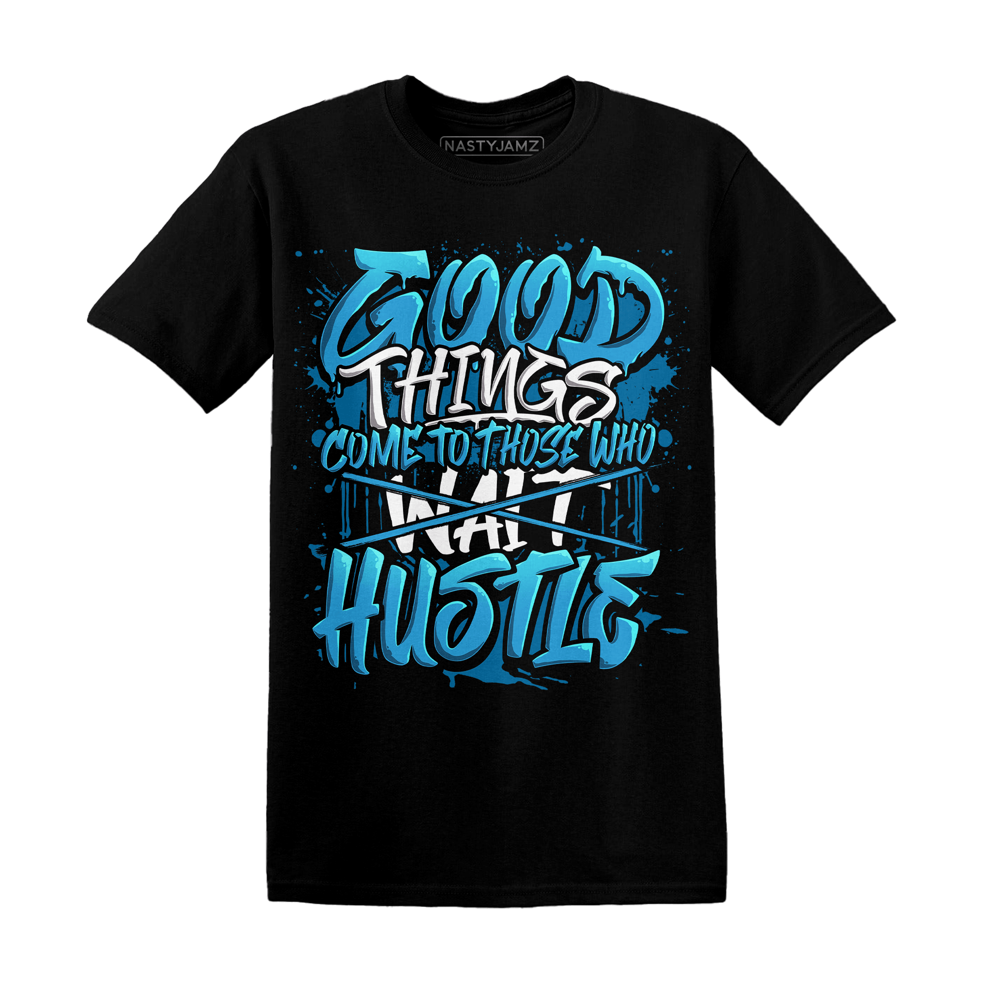 Powder Blue 9s T Shirt Match Good Things - NastyJamz