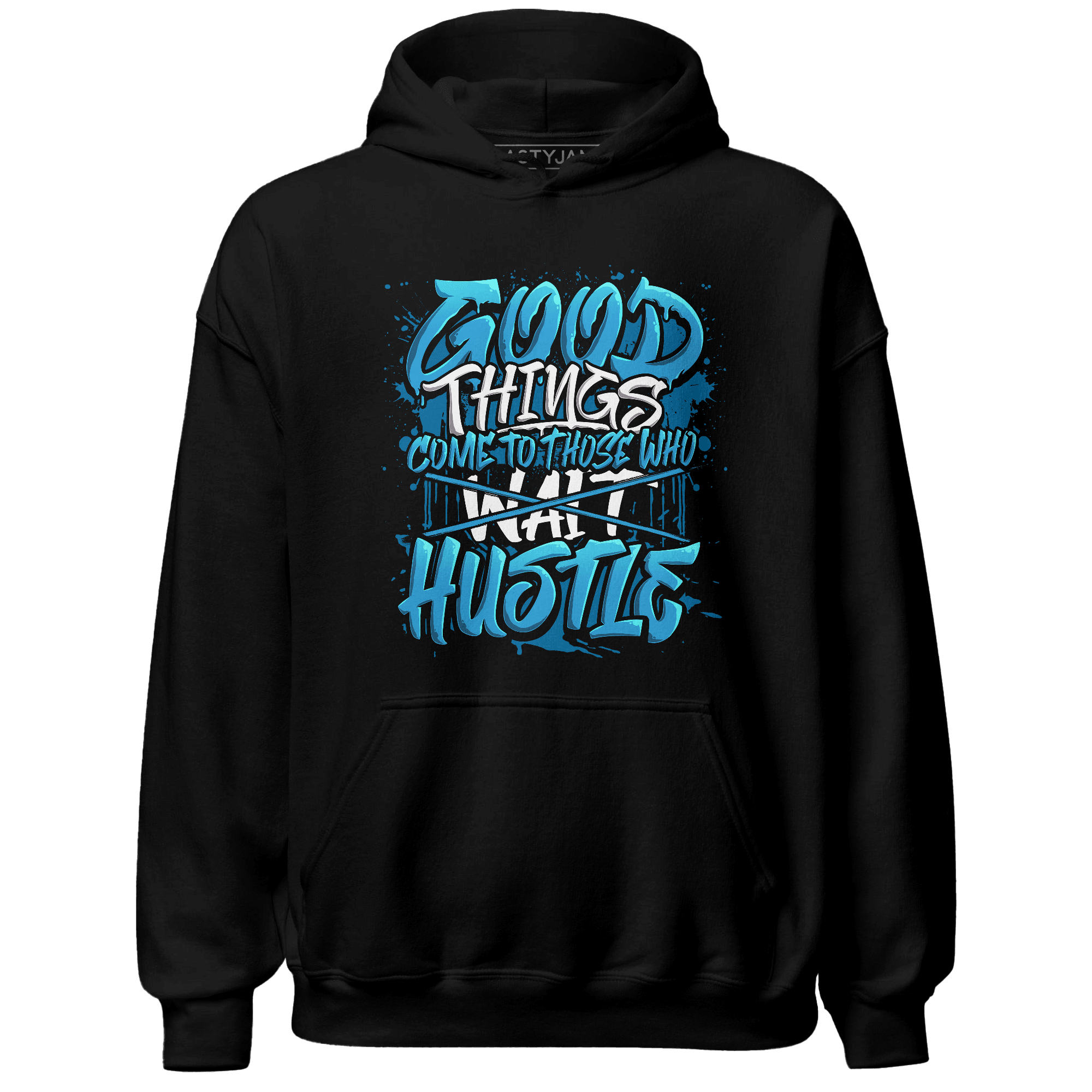 Powder Blue 9s Hoodie Match Good Things - NastyJamz