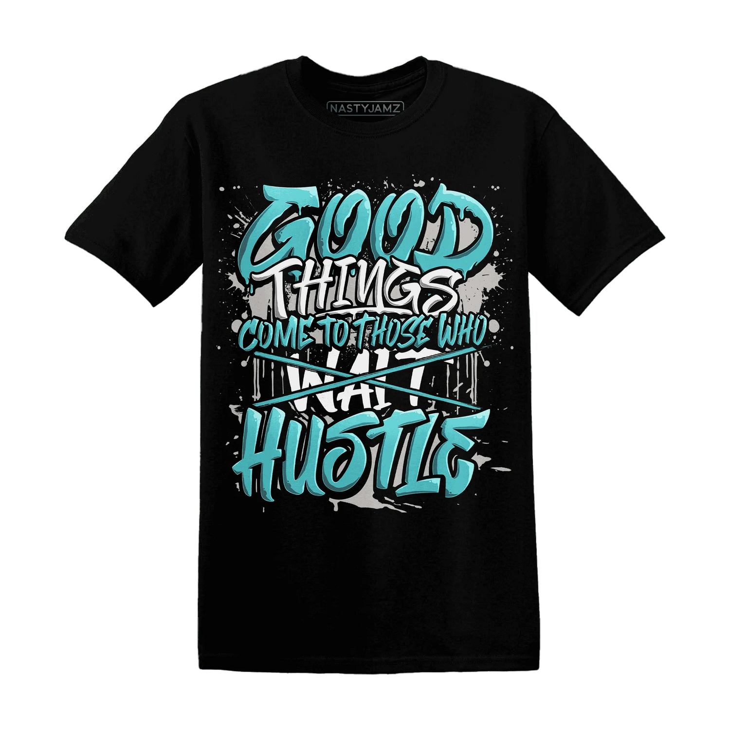 NastyJamz-NBL-Cyan-Burst-9060-T-Shirt-Match-Good-Things