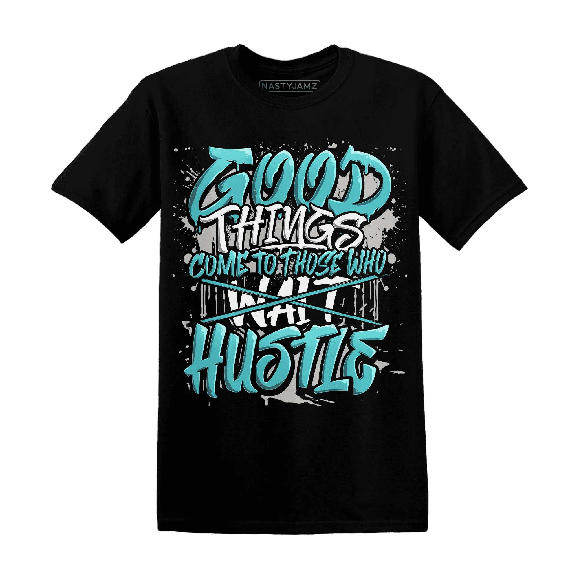 NastyJamz-NBL-Cyan-Burst-9060-T-Shirt-Match-Good-Things