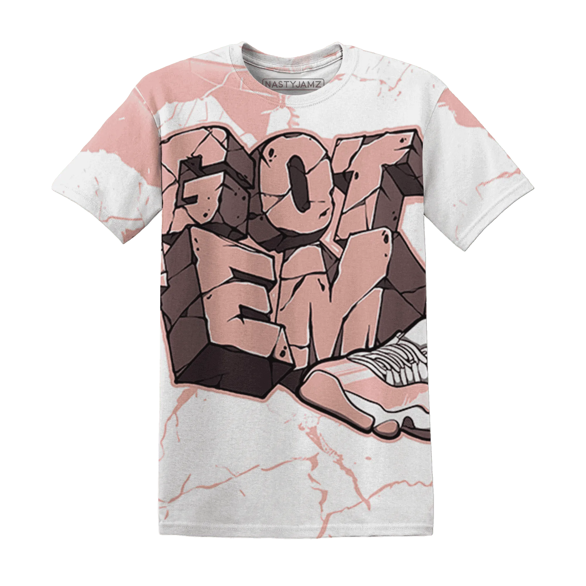 Low-Legend-Pink-11s-T-Shirt-Match-Got-Em-3D