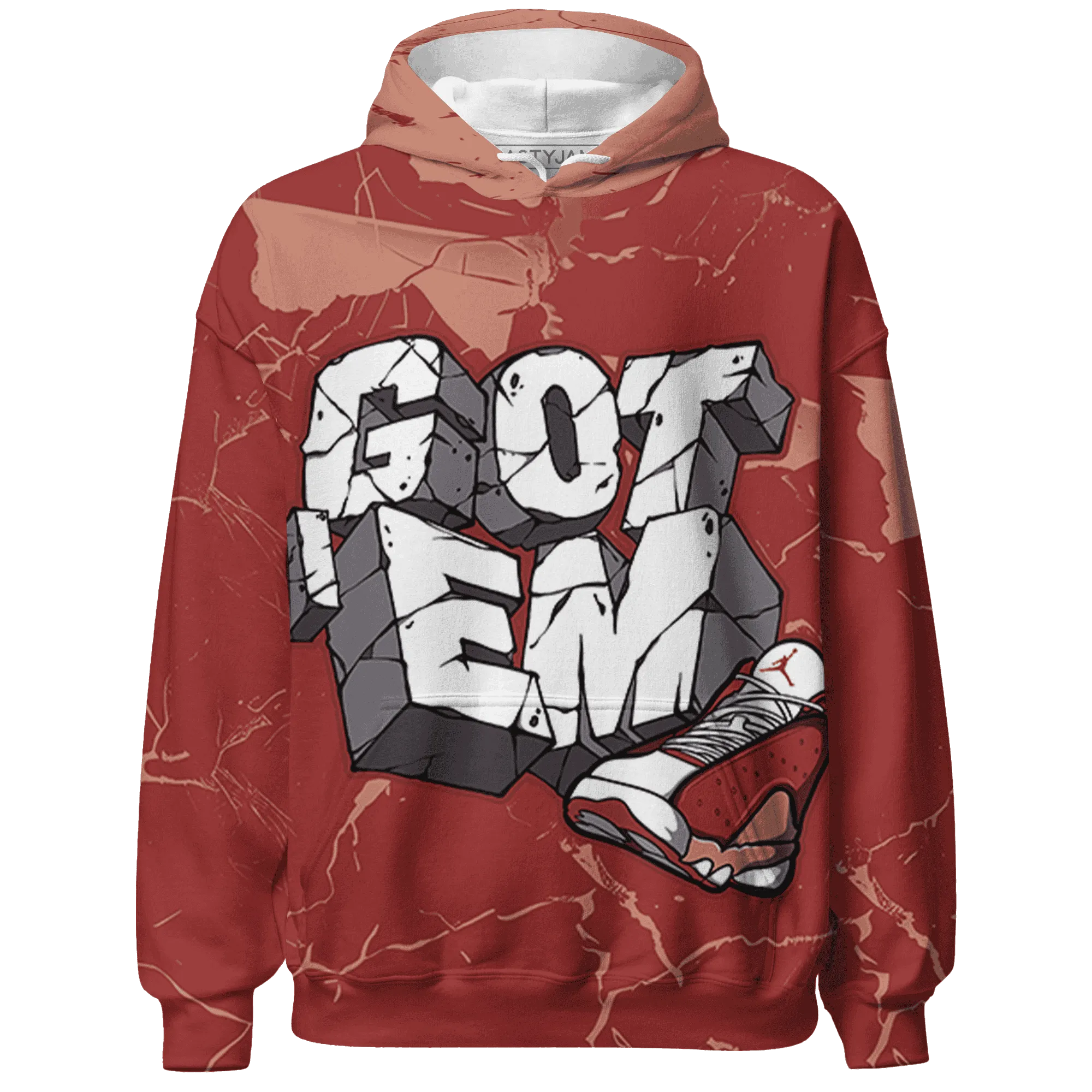 Dune-Red-13s-Hoodie-Match-Got-Em-3D