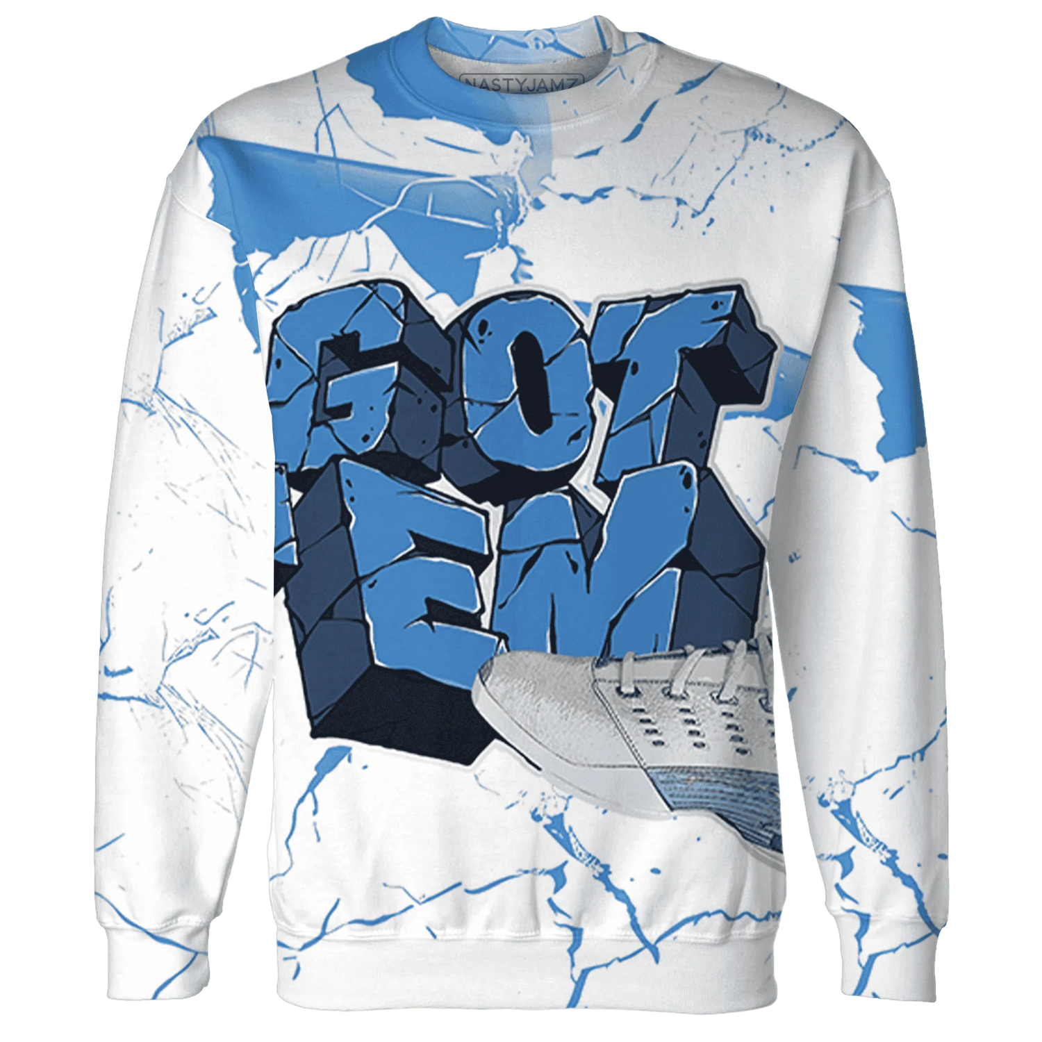 Carolina-Blue-Univercitii-17s-Sweatshirt-Match-Got-Em-3D