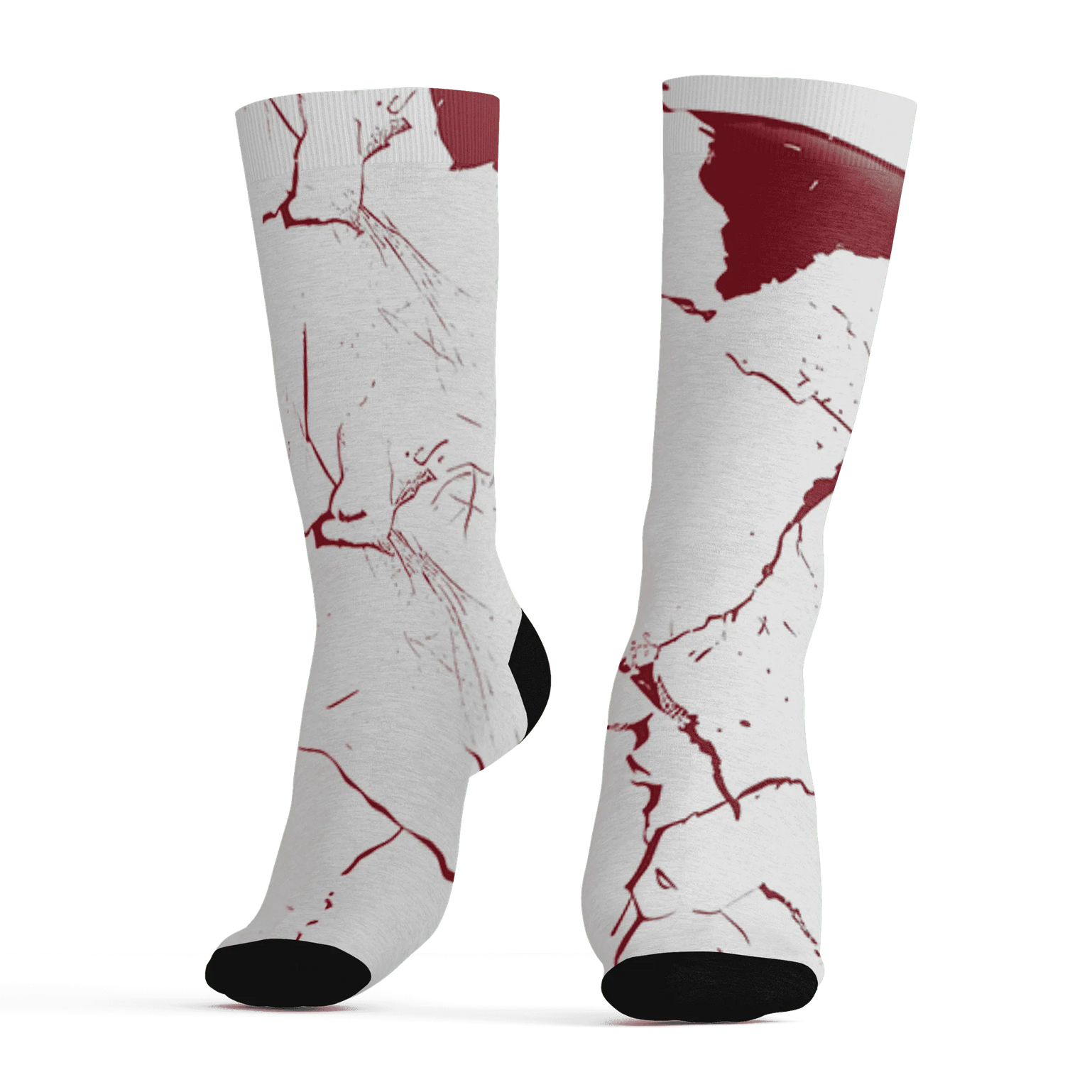 High-85-Metallic-Burgundy-1s-Socks-Match-Got-Em-3D