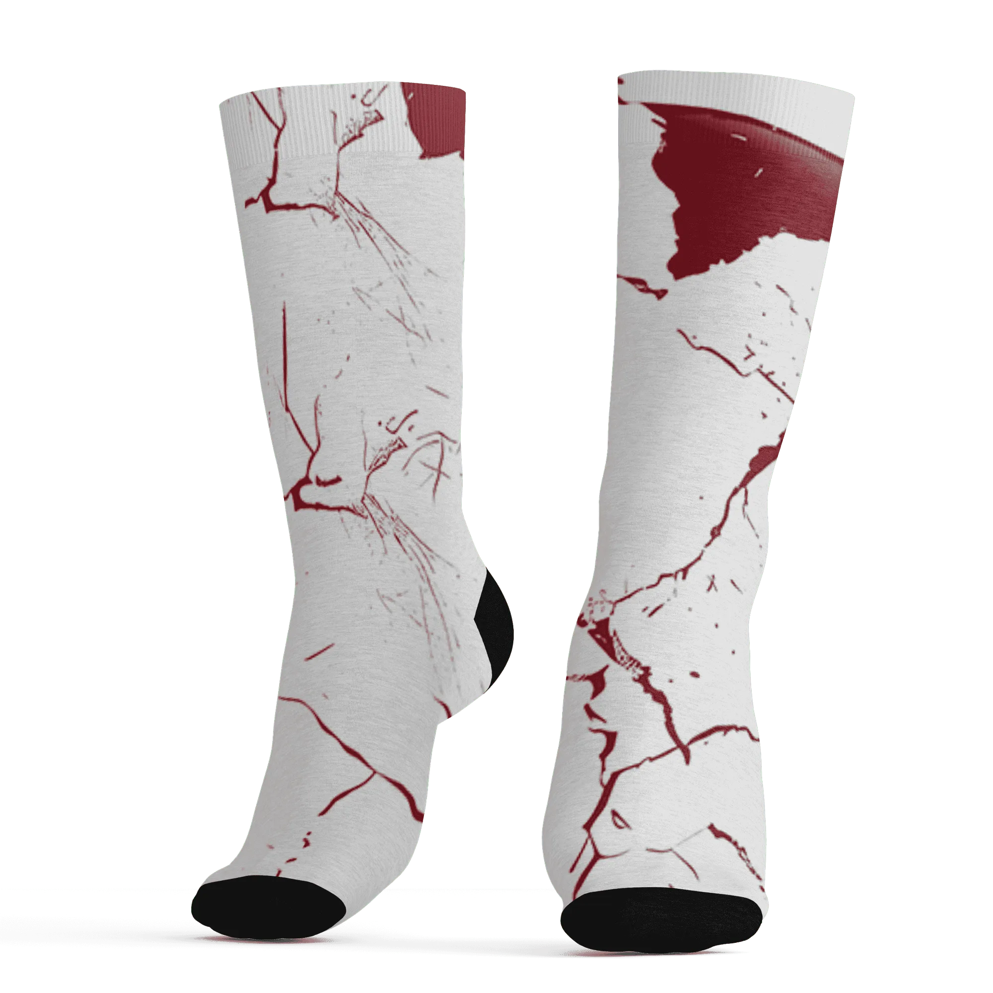 High-85-Metallic-Burgundy-1s-Socks-Match-Got-Em-3D