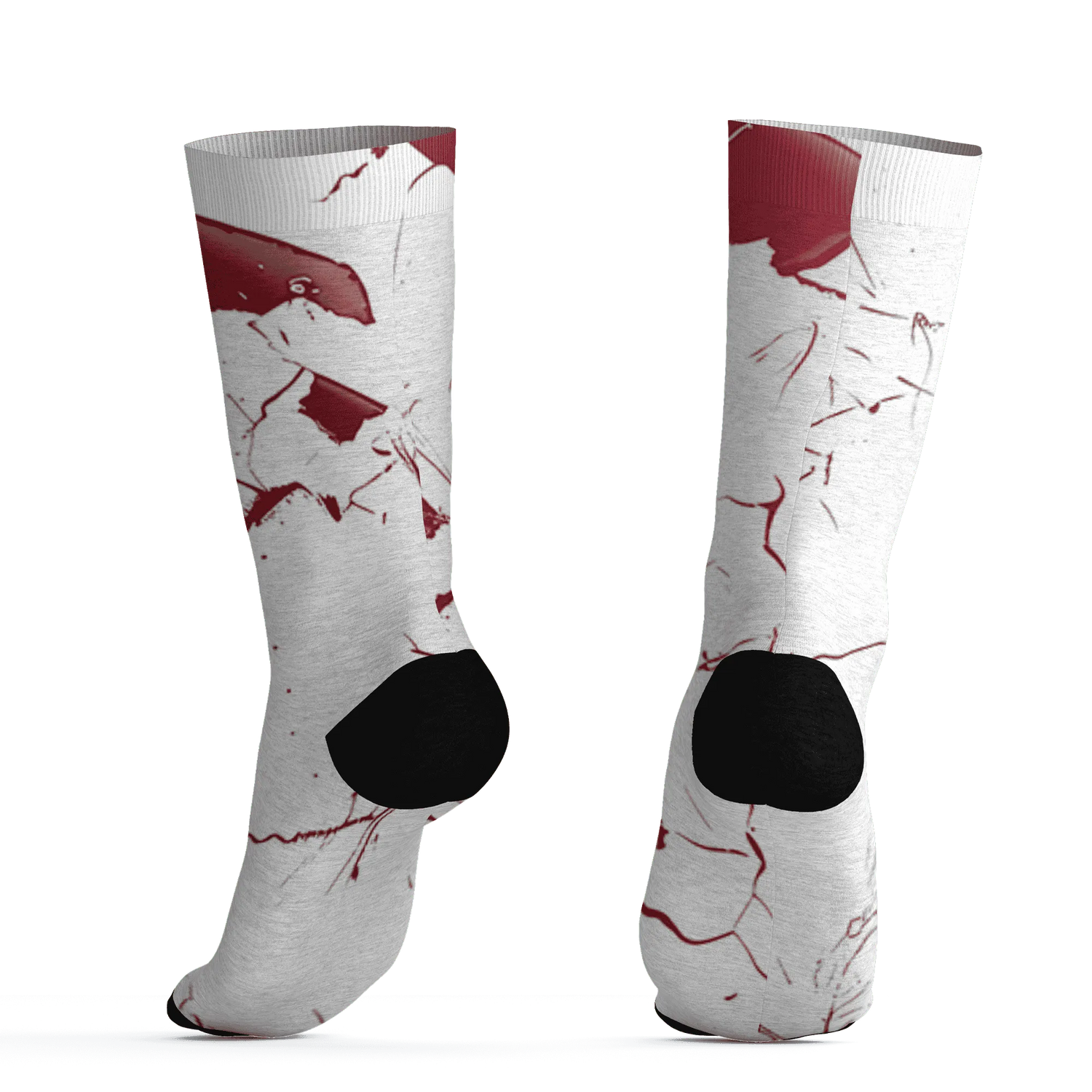 High-85-Metallic-Burgundy-1s-Socks-Match-Got-Em-3D