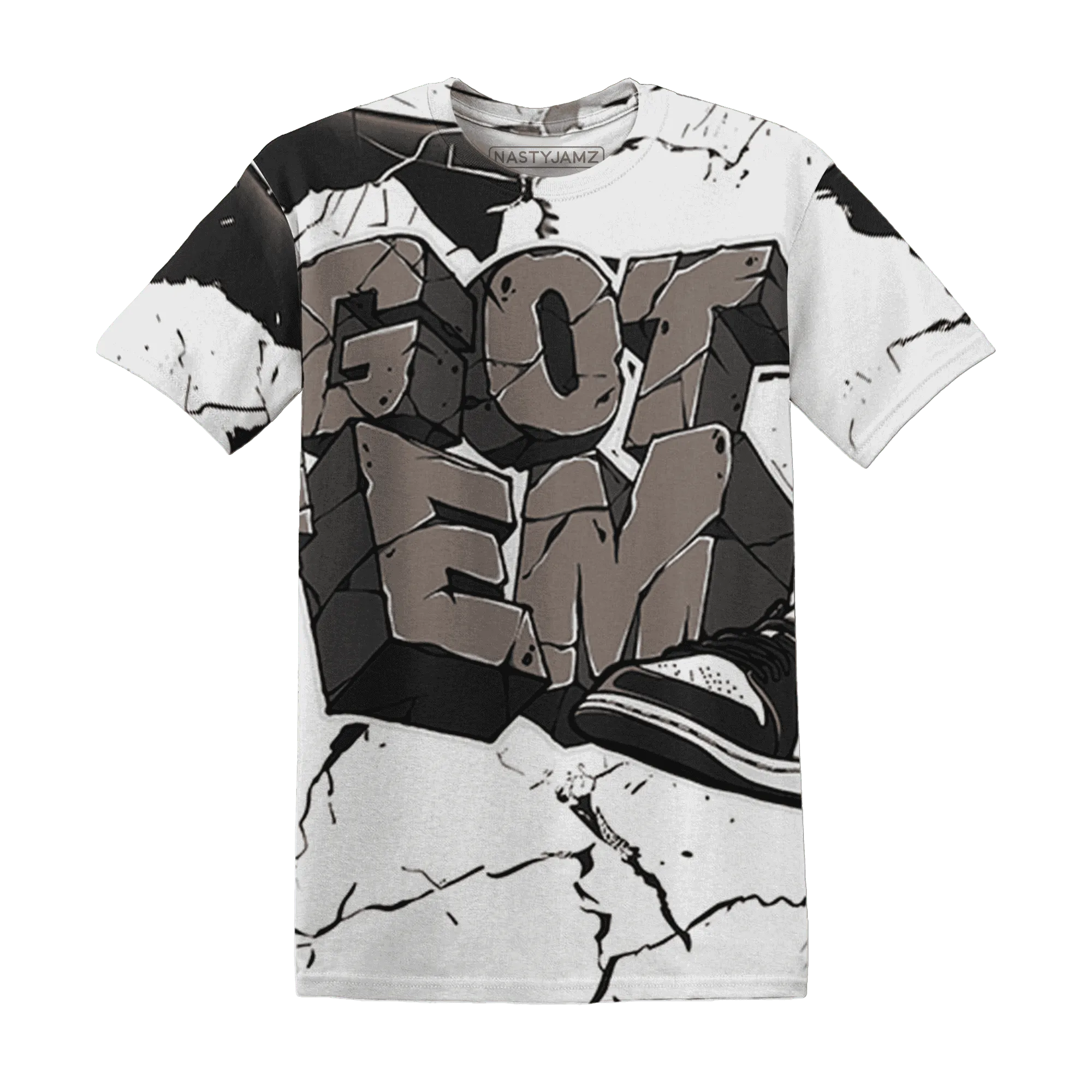 Low-Mocha-1s-T-Shirt-Match-Got-Em-3D