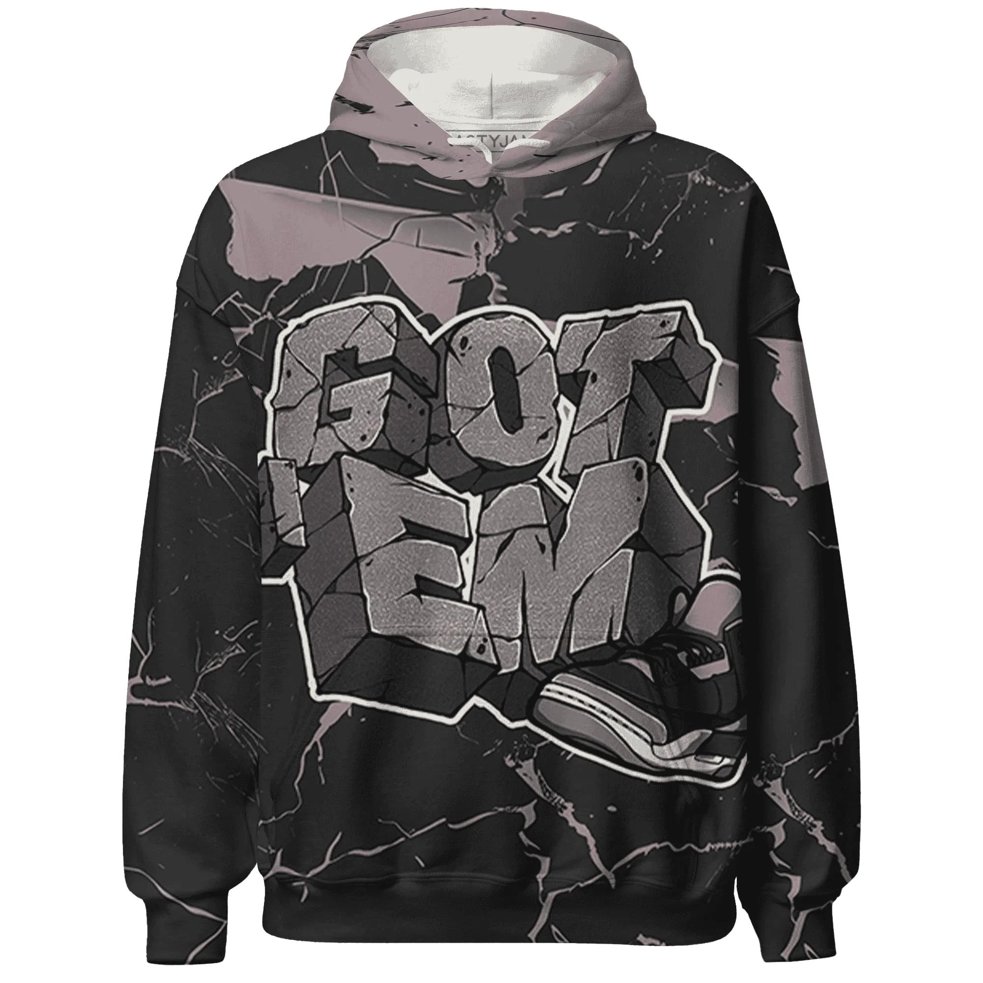 Black-Violet-Ore-3s-Hoodie-Match-Got-Em-3D