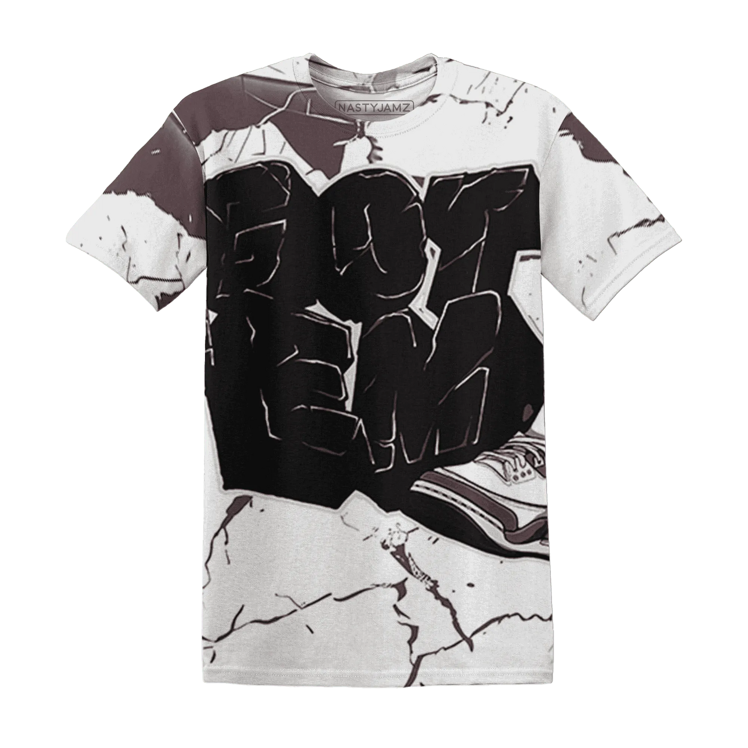 Burgundy-Crush-3s-T-Shirt-Match-Got-Em-3D