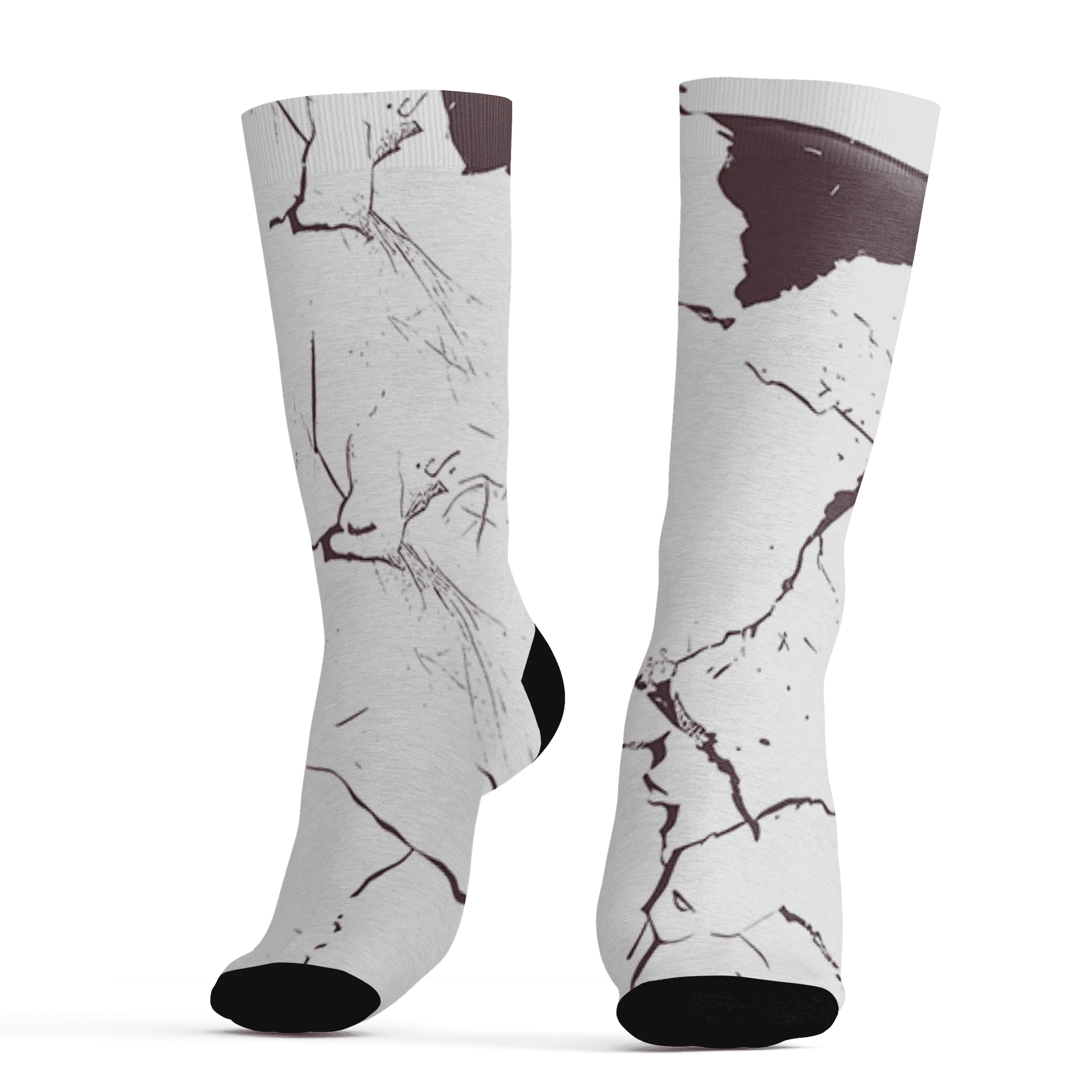 Burgundy-Crush-3s-Socks-Match-Got-Em-3D