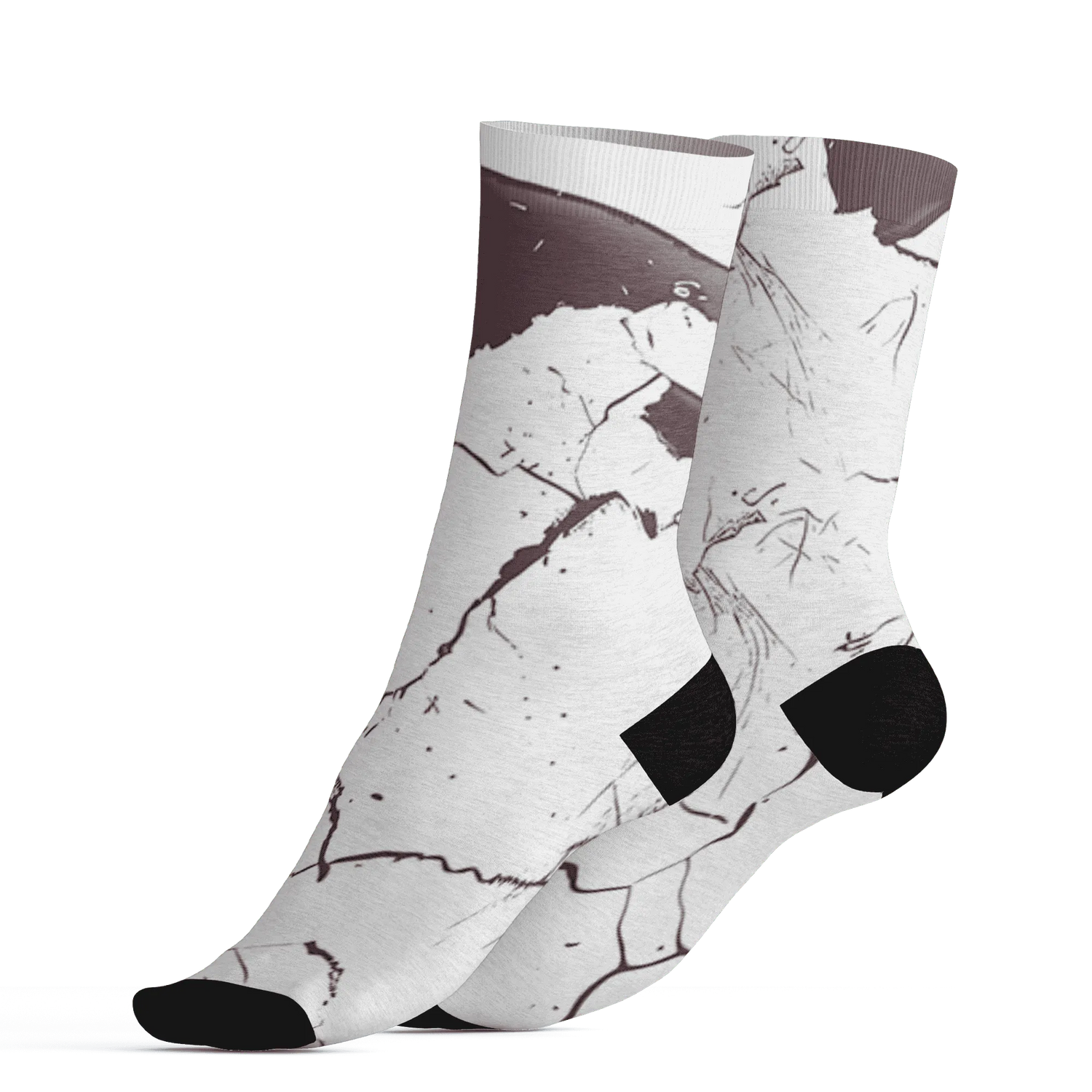 Burgundy-Crush-3s-Socks-Match-Got-Em-3D
