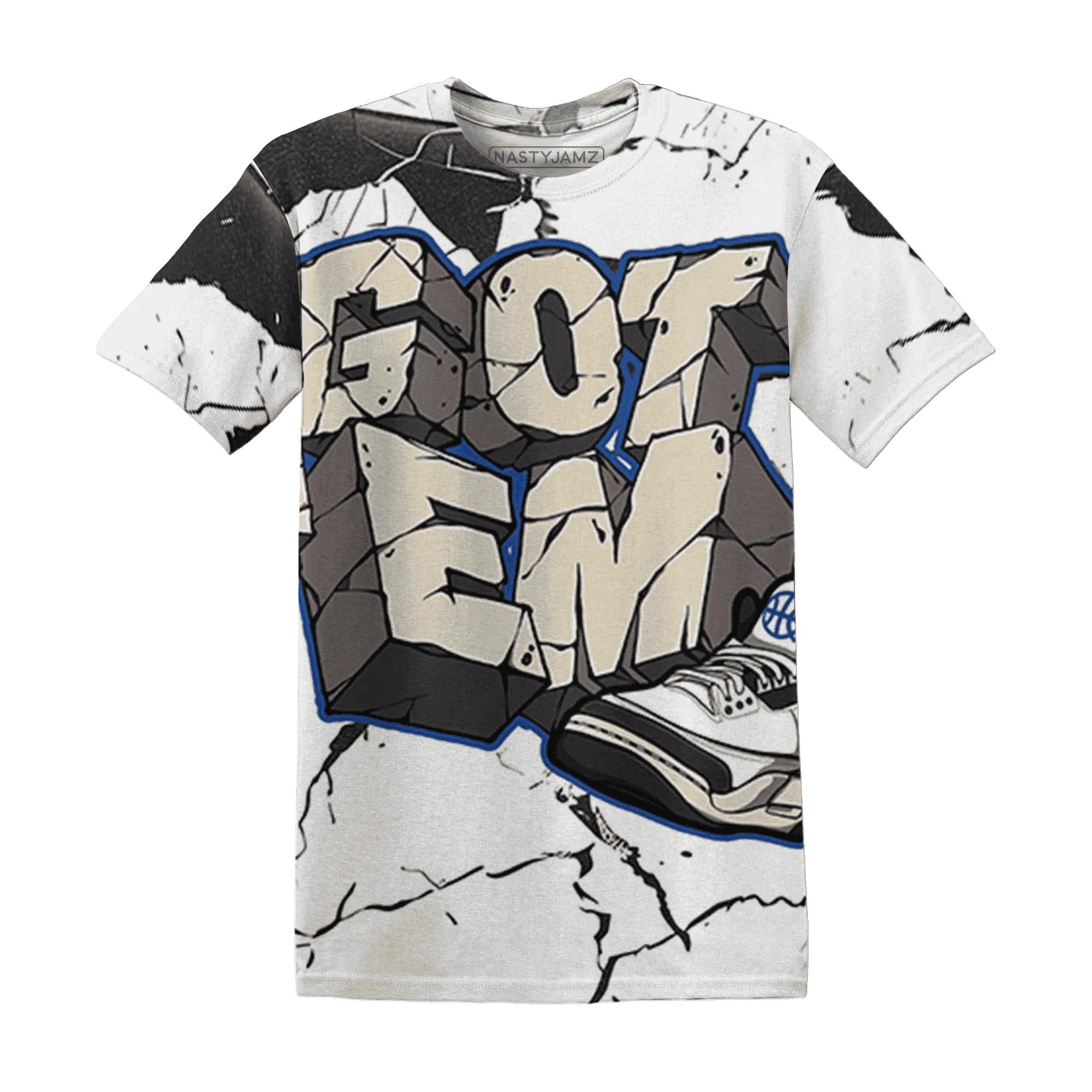 Quaiii-54-3s-T-Shirt-Match-Got-Em-3D