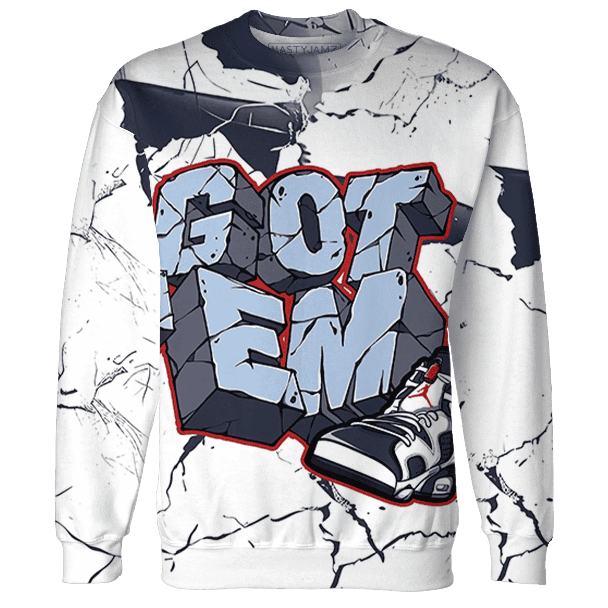 White-Navy-6s-Sweatshirt-Match-Got-Em-3D