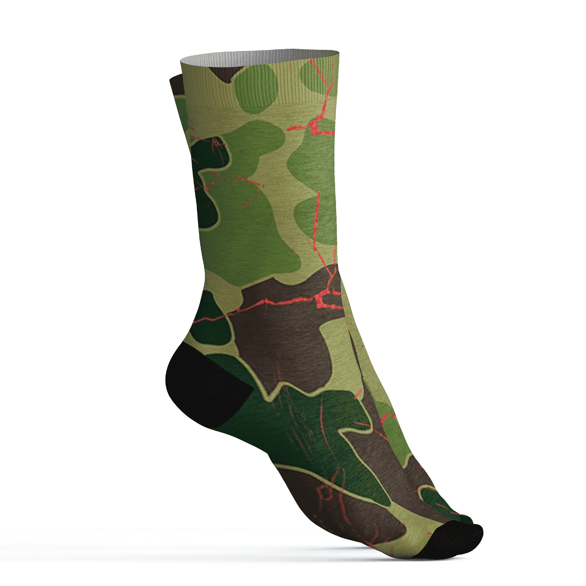 AM-90-Dark-Sage-Solar-Red-NastyJamz-Socks-Match-Got-Em-3D