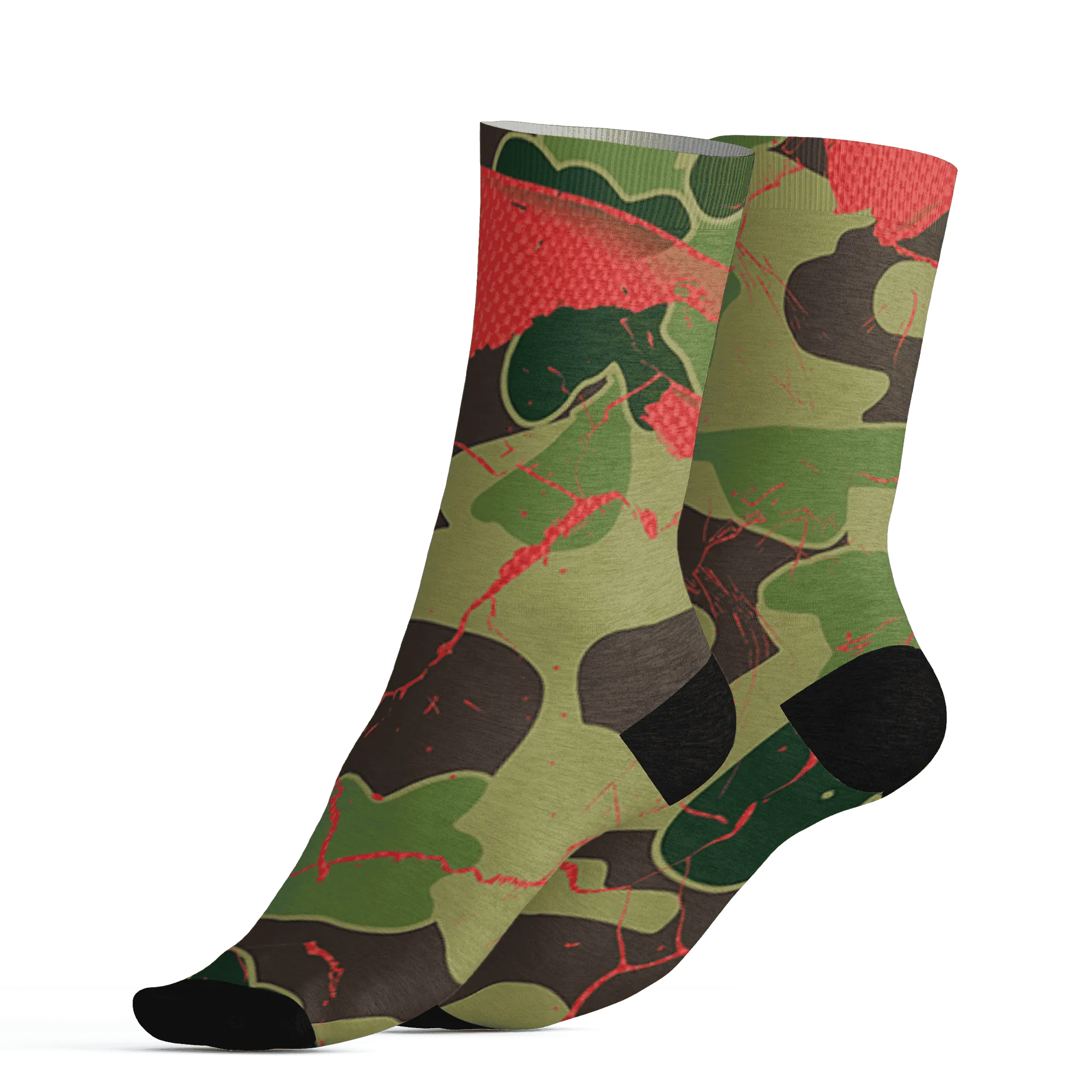 AM-90-Dark-Sage-Solar-Red-NastyJamz-Socks-Match-Got-Em-3D