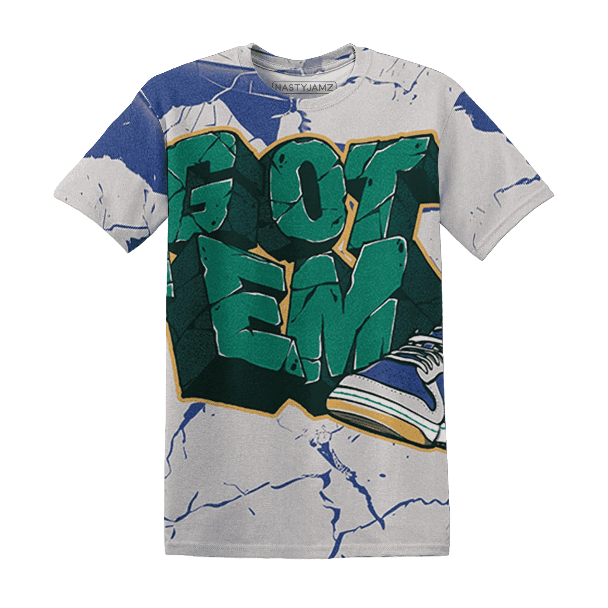 Dunk-Hyper-Royal-Malachite-NastyJamz-T-Shirt-Match-Got-Em-3D