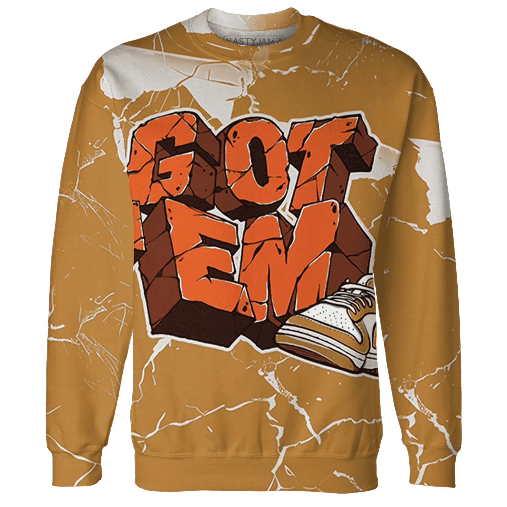 Dunk-Low-Retro-Wheat-Orange-NastyJamz-Sweatshirt-Match-Got-Em-3D