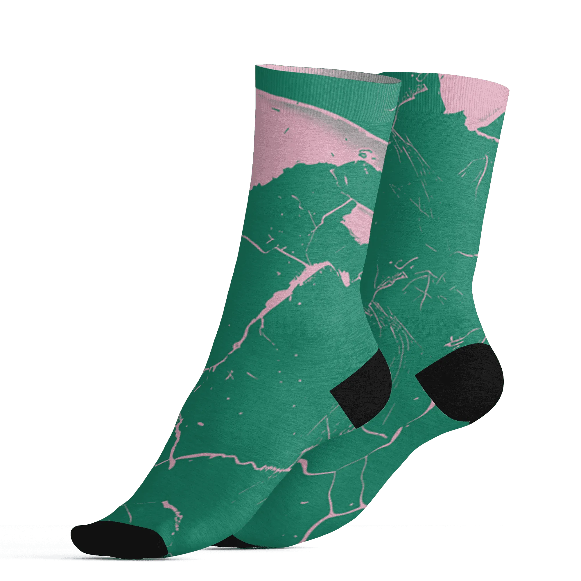 Dunk-Pink-Malachite-Medium-Soft-Low-Sail-Socks-Match-Got-Em-3D