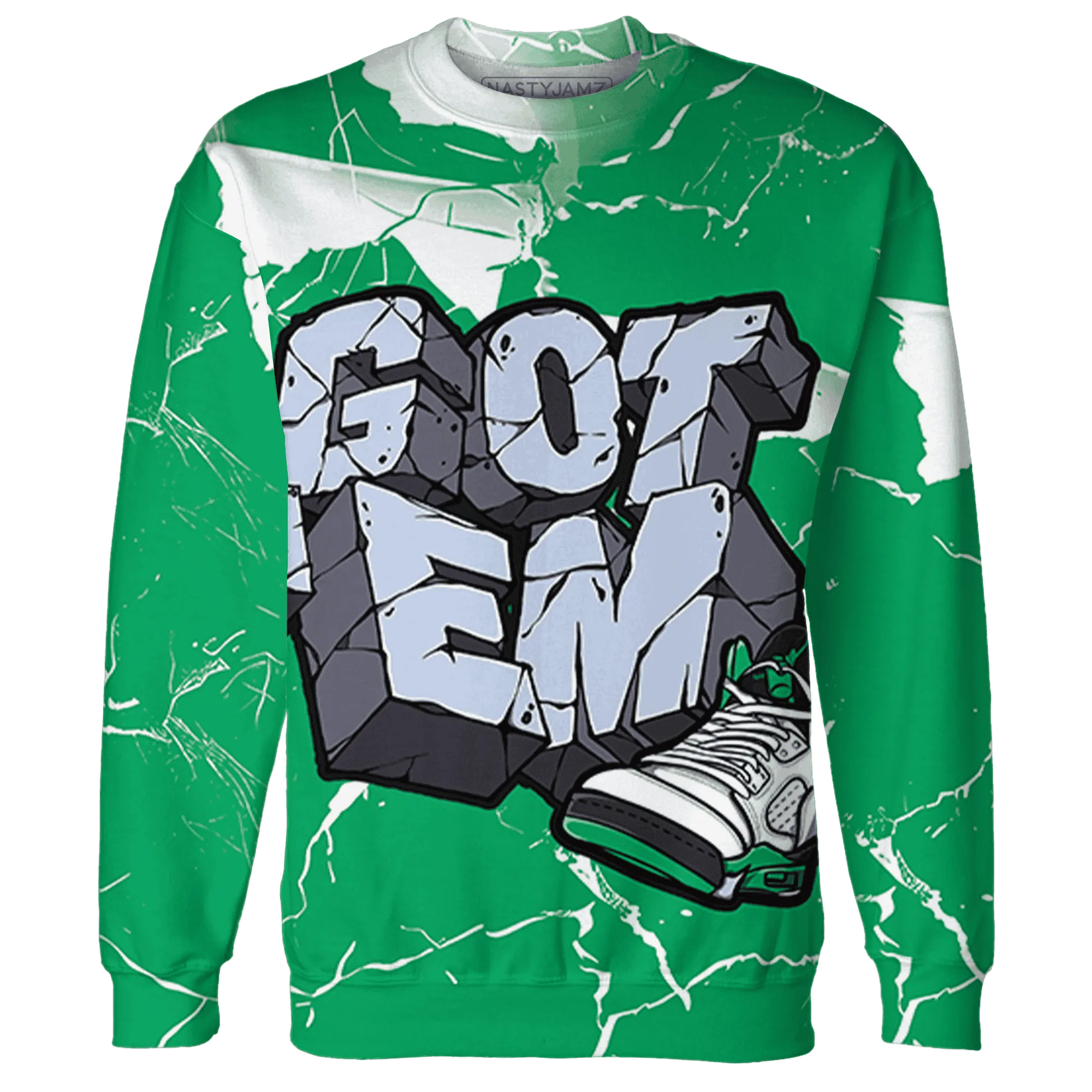 Lucky-Green-5s-Sweatshirt-Match-Got-Em-3D
