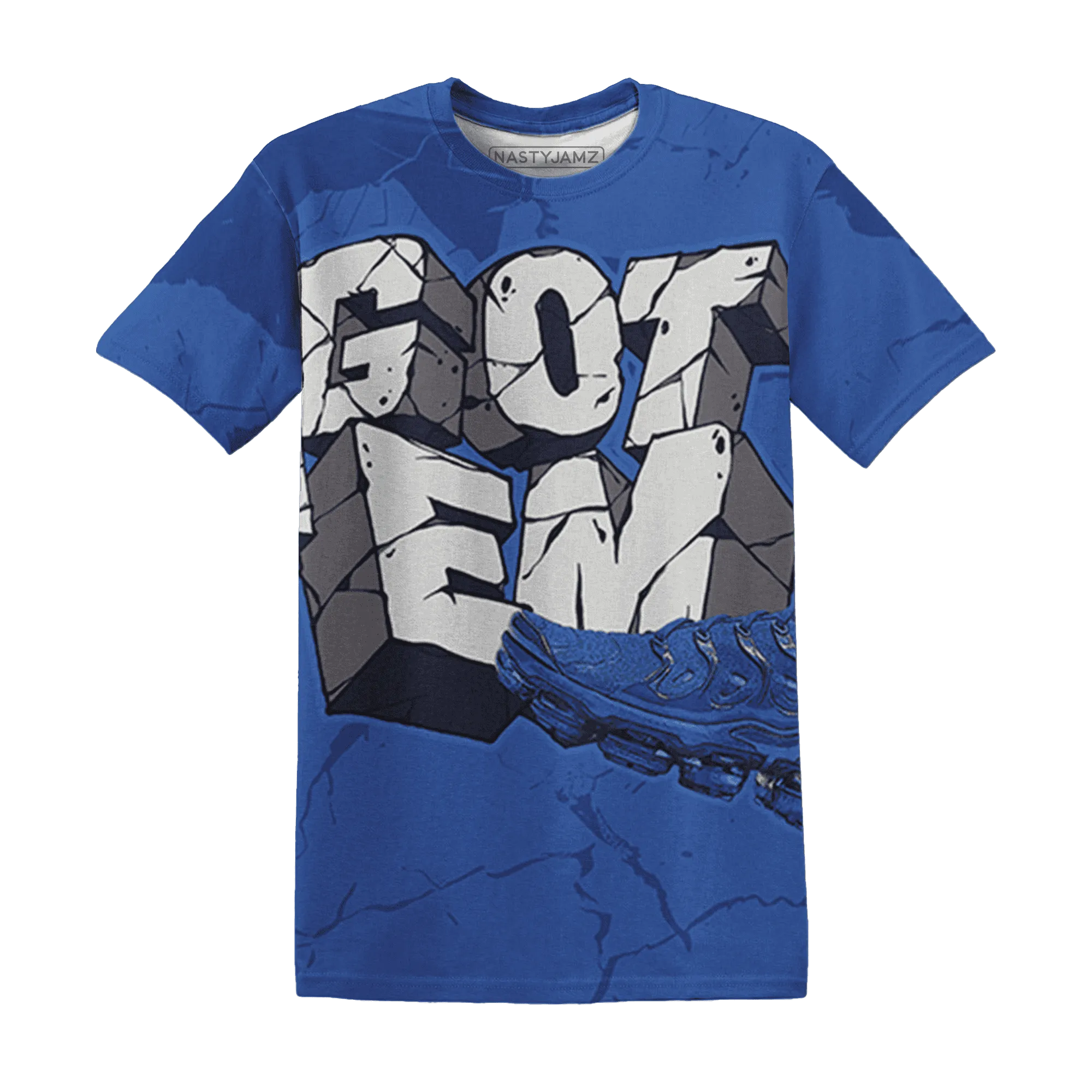 VaporMax-Game-Royal-Blue-T-Shirt-Match-Got-Em-3D