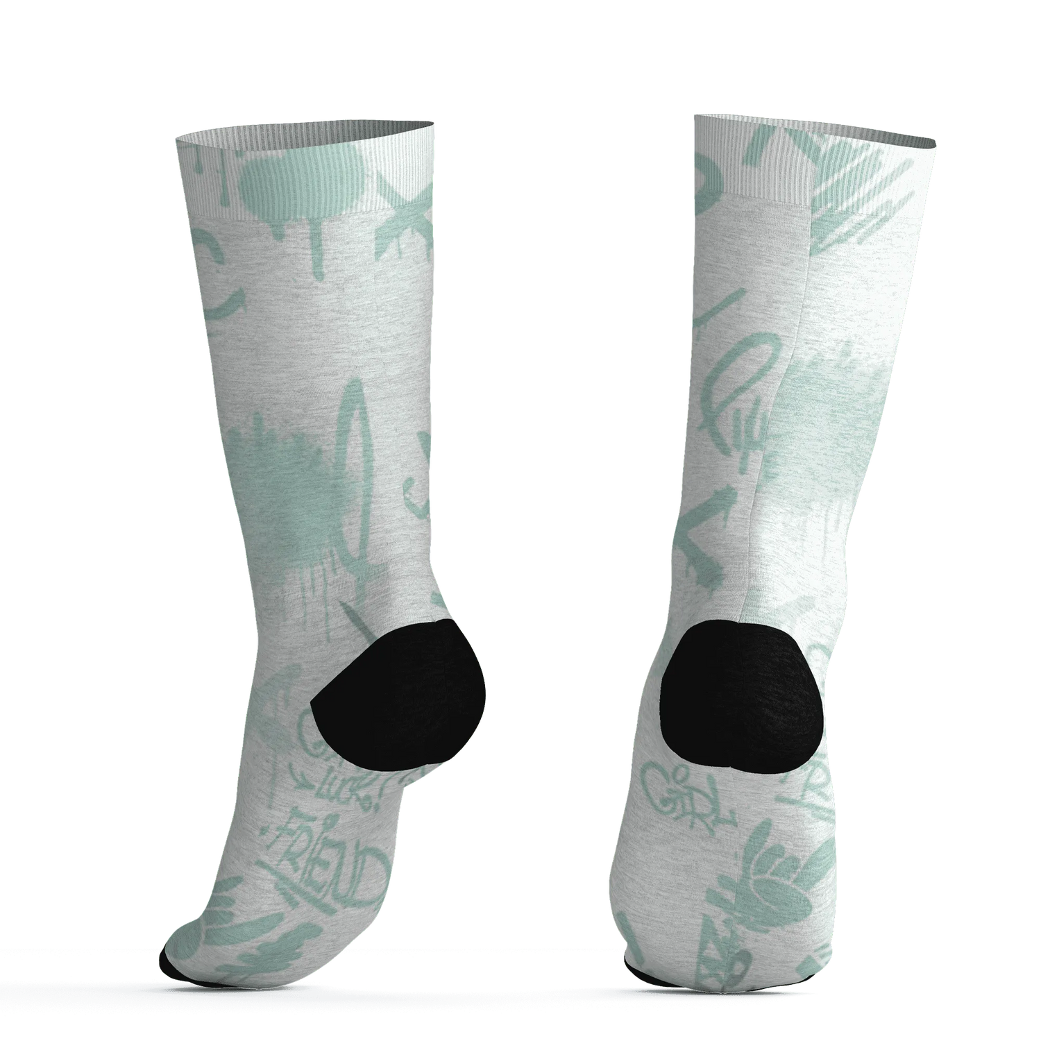 AF-1-Low-Jade-Ice-White-Socks-Match-Graffiti-King-3D-Doodle-Style