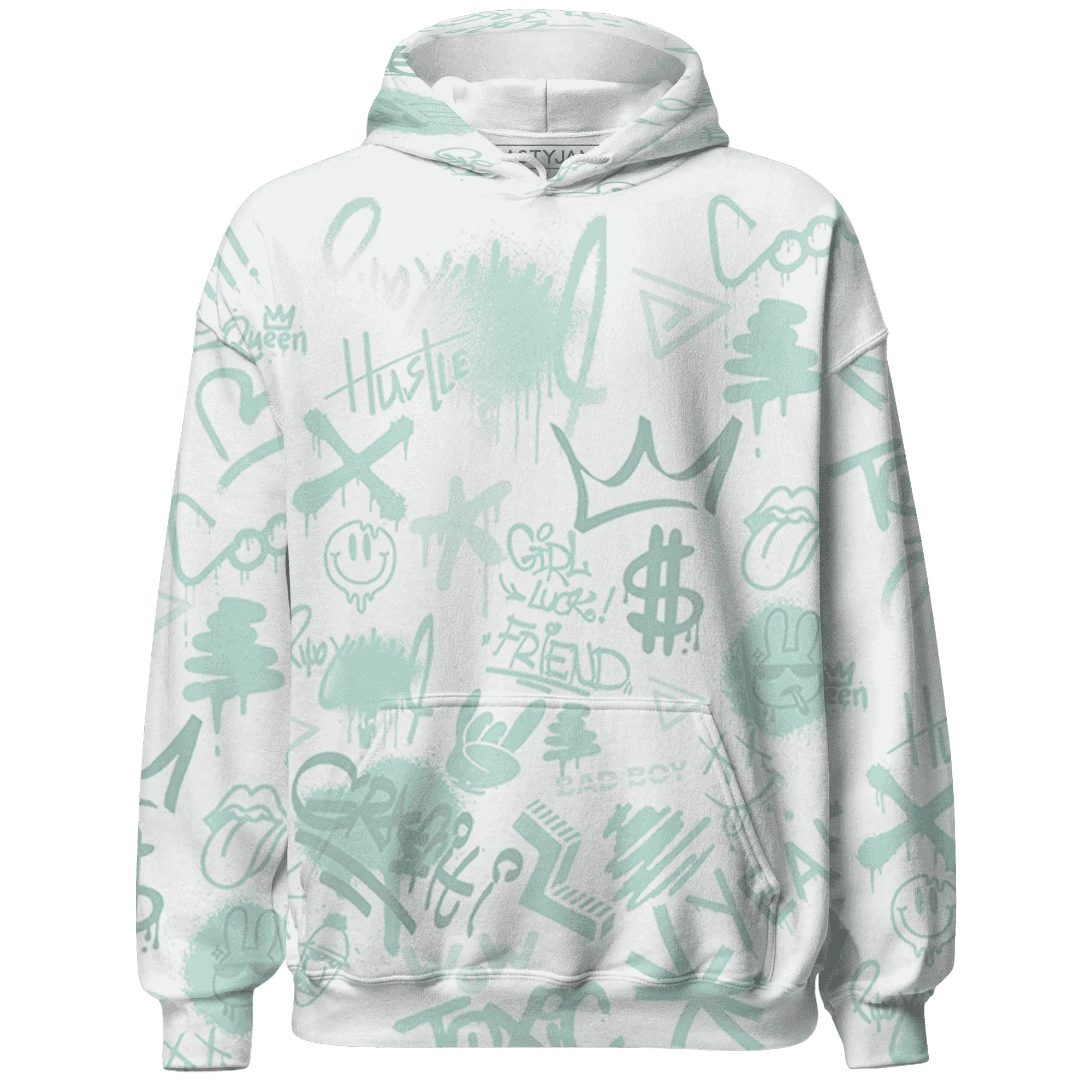 AF-1-Low-Jade-Ice-White-Hoodie-Match-Graffiti-King-3D-Doodle-Style