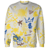 Low OG Canary TVSC 1s Sweatshirt Match Graffiti King 3D All-Over Print Doodle Style - NastyJamz