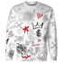 Cement-Grey-3s-Sweatshirt-Match-Graffiti-King-3D-Doodle-Style