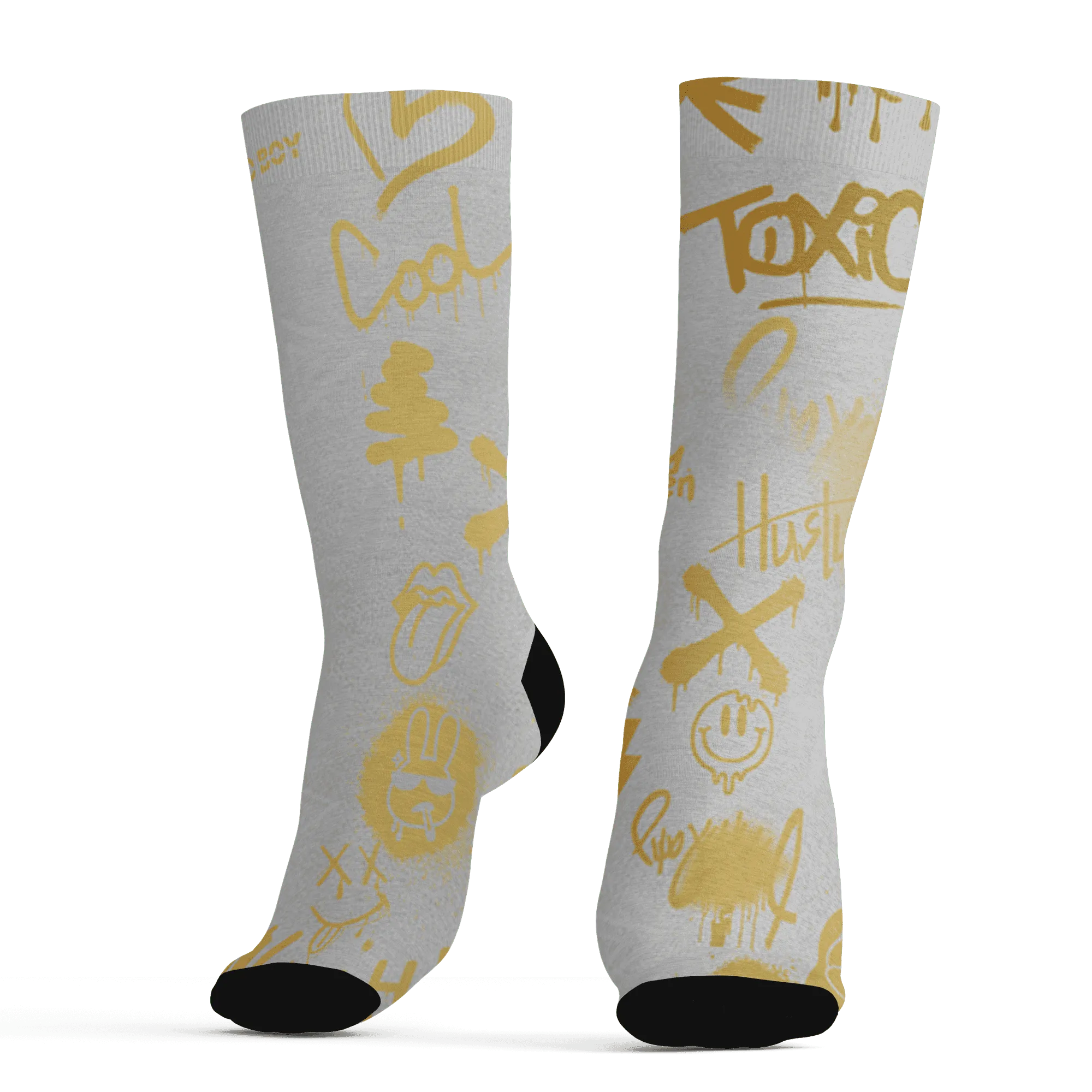 Paris-Olympicsss-6s-Socks-Match-Graffiti-King-3D-Doodle-Style