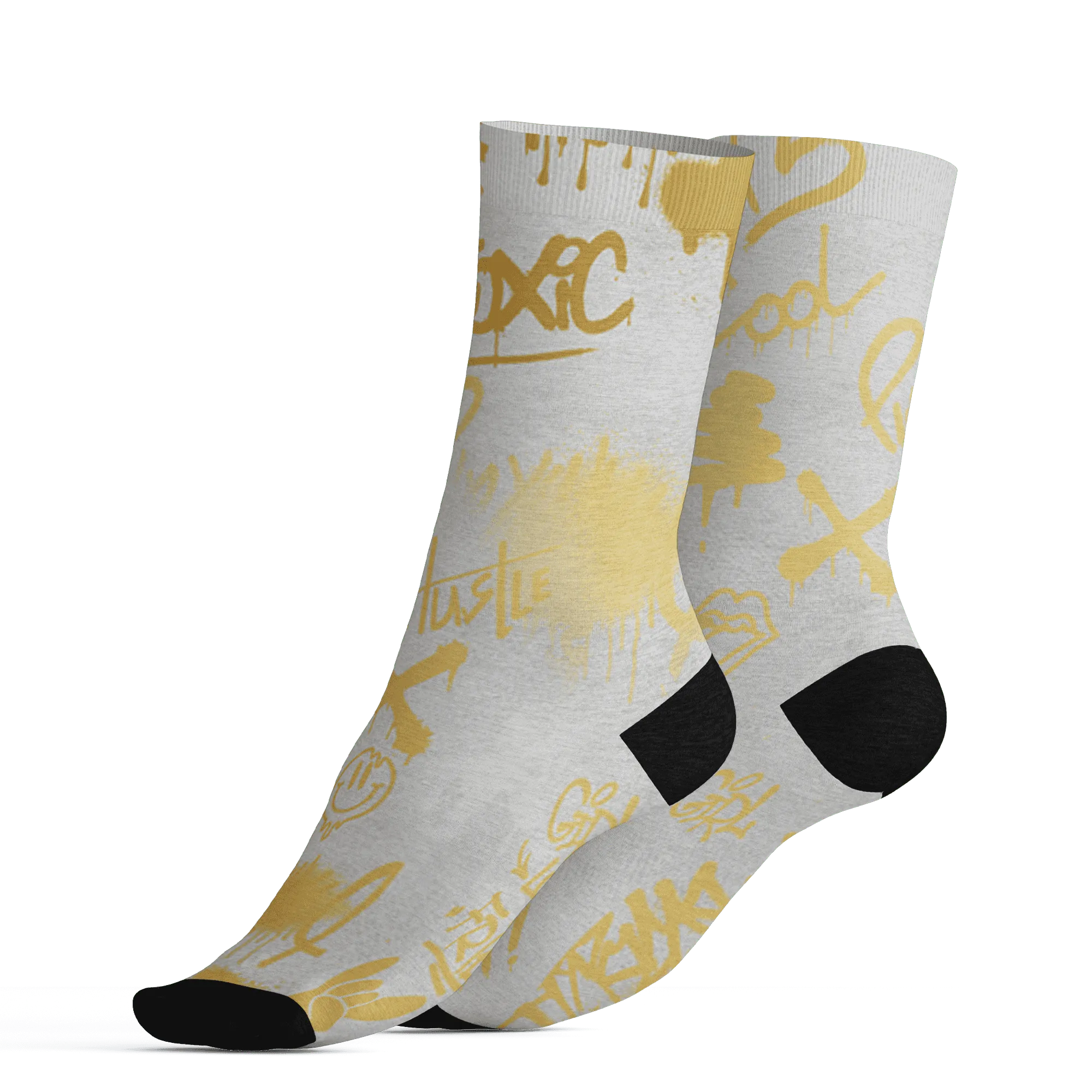 Paris-Olympicsss-6s-Socks-Match-Graffiti-King-3D-Doodle-Style