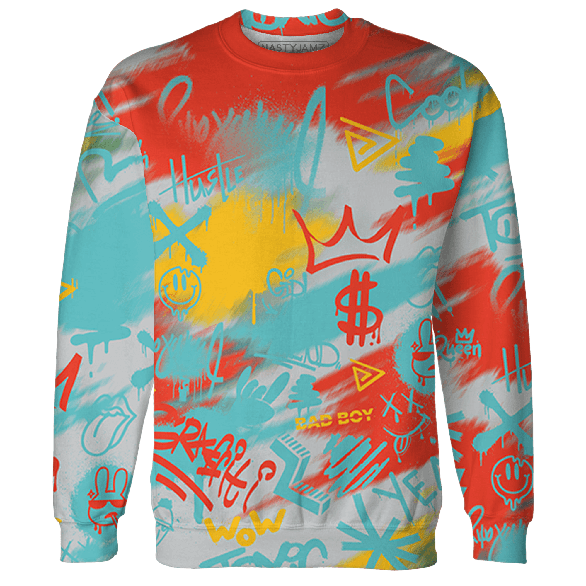 KB 8 Protro Venice Beach Hoodie Match Graffiti King 3D All-Over Print - NastyJamz