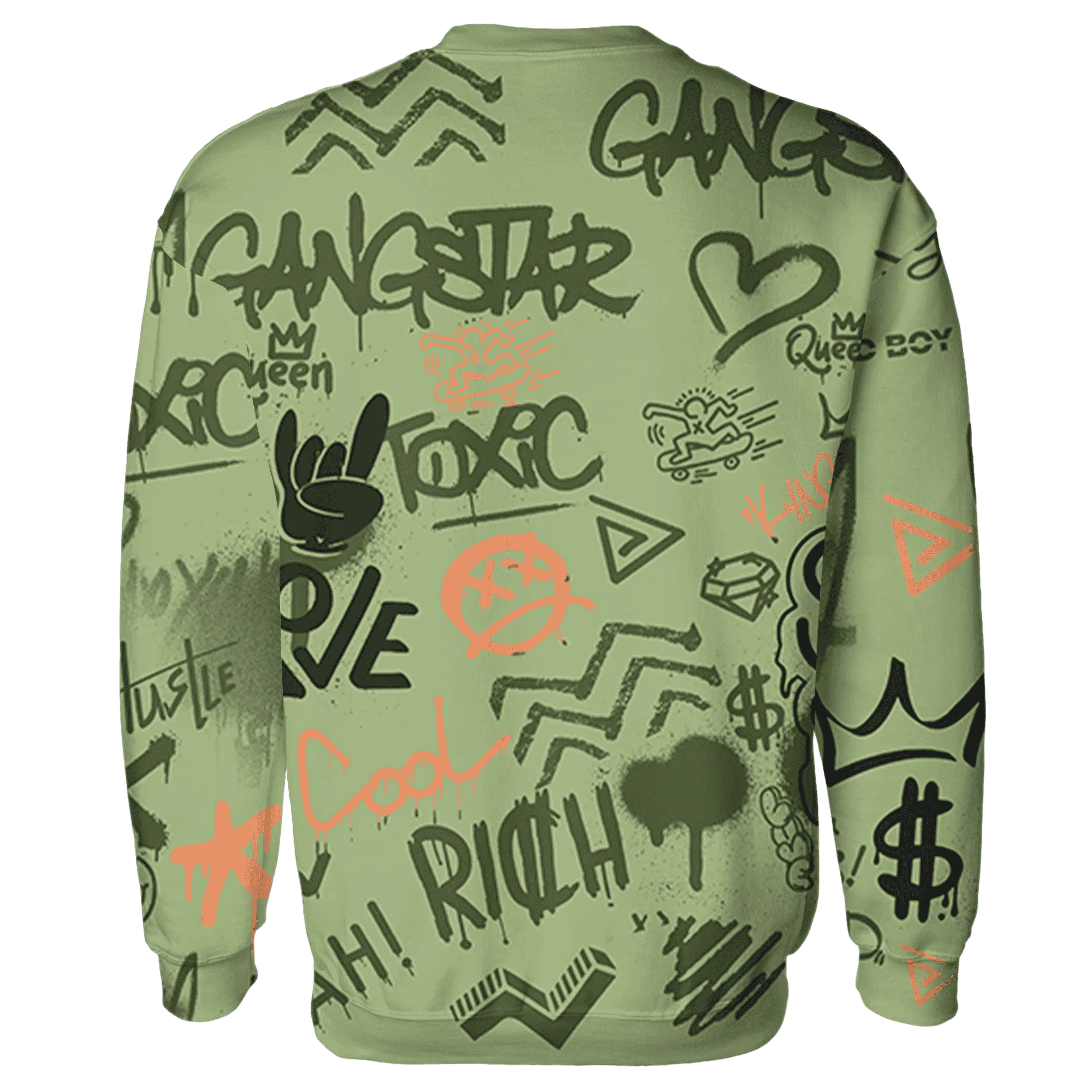 VaporMax-Plus-Alligator-Sweatshirt-Match-Graffiti-King-3D-Doodle-Style
