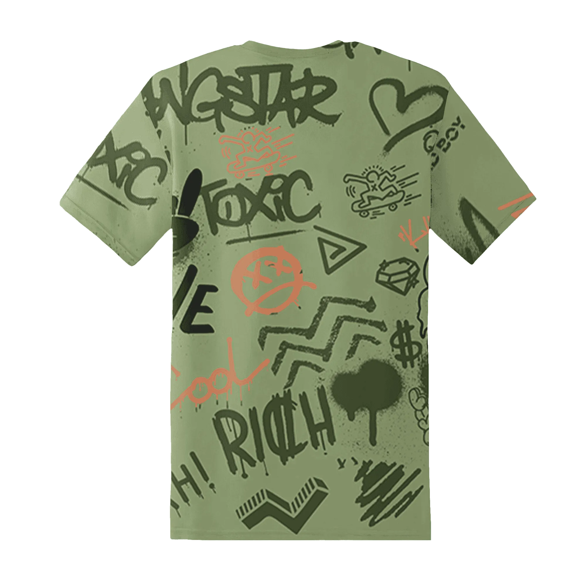 VaporMax-Plus-Alligator-T-Shirt-Match-Graffiti-King-3D-Doodle-Style