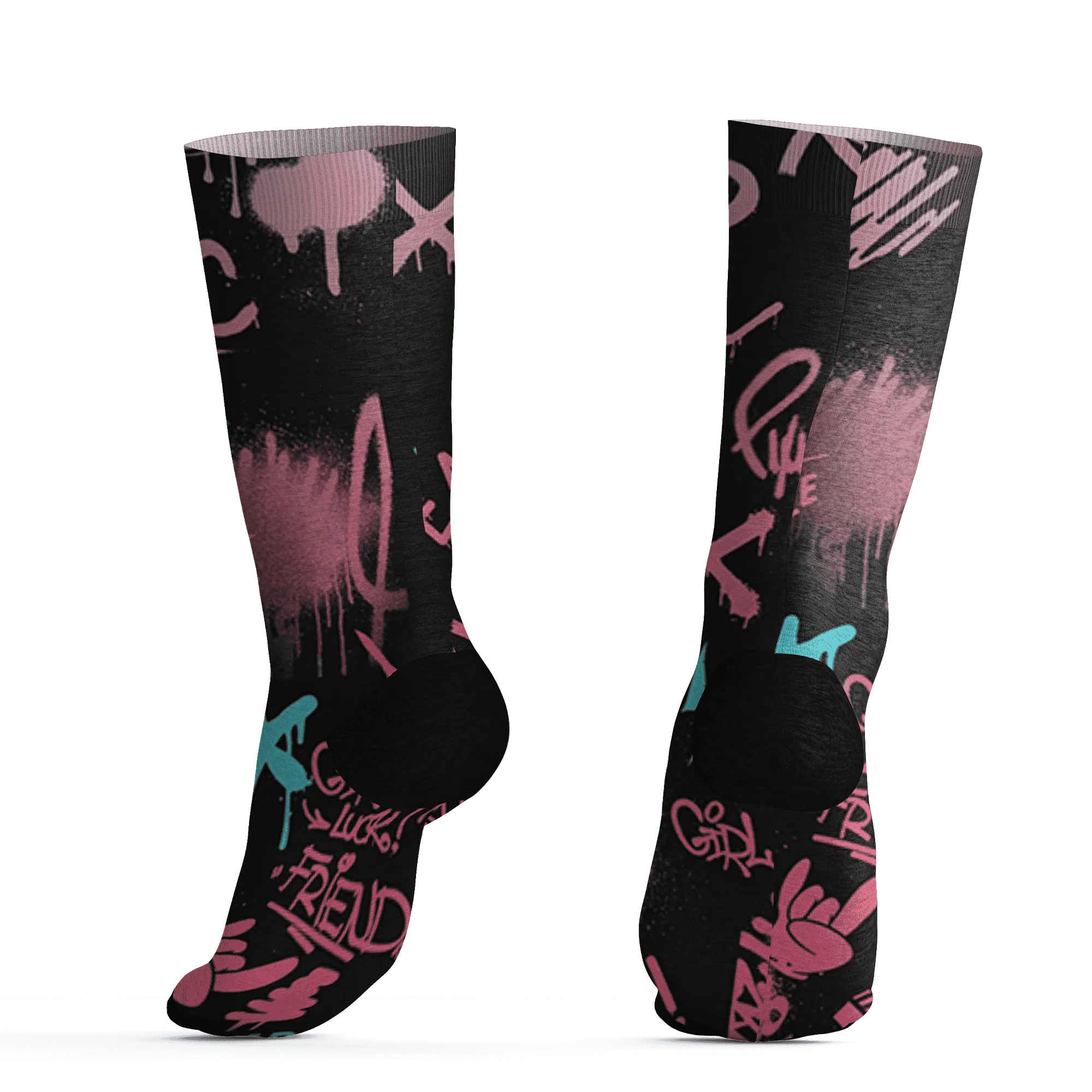 VaporMax-Plus-South-Beach-Socks-Match-Graffiti-King-3D-Doodle-Style