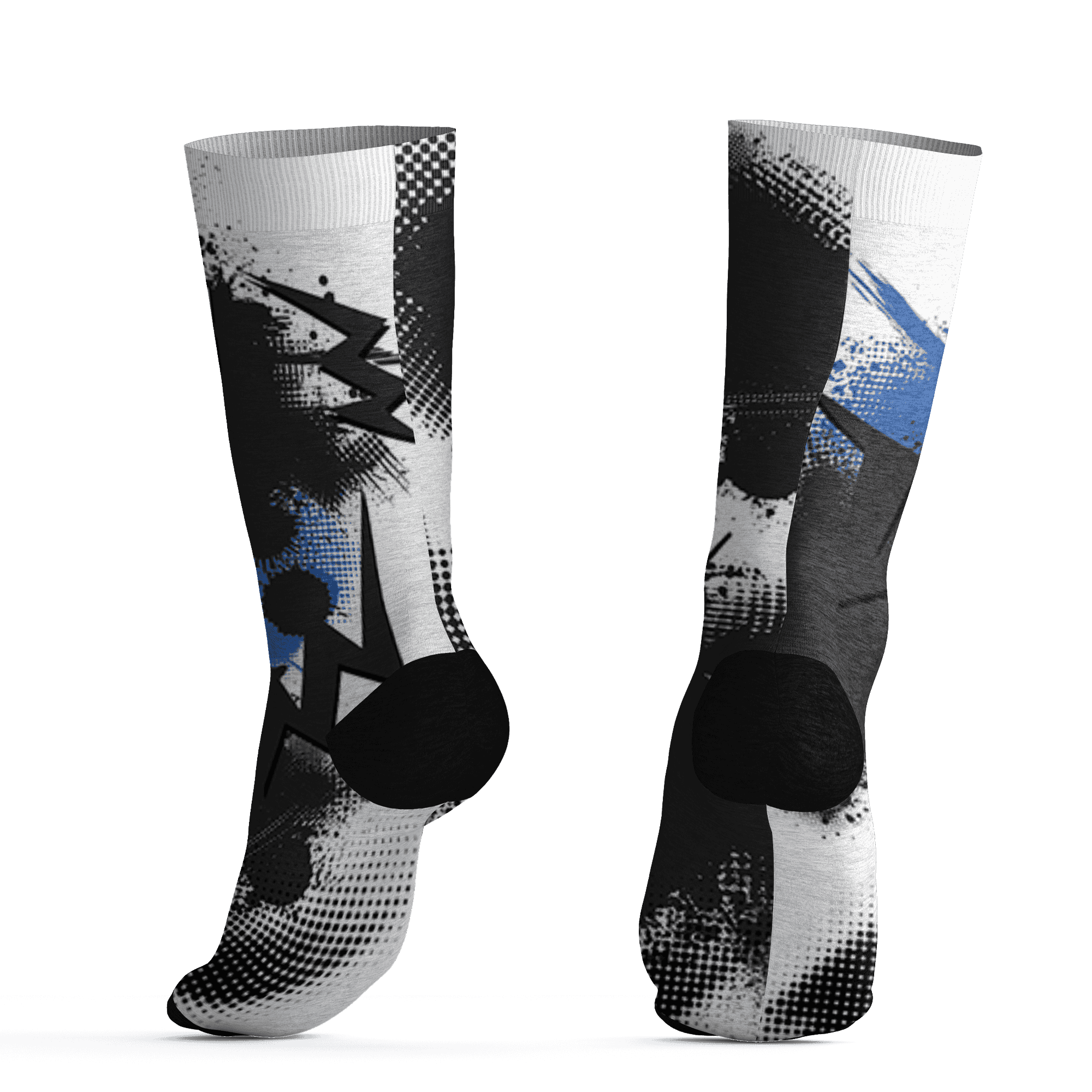 Low Space Jamz 11s Socks Match Graffiti Wallpapers 23 3D All-Over Print - NastyJamz