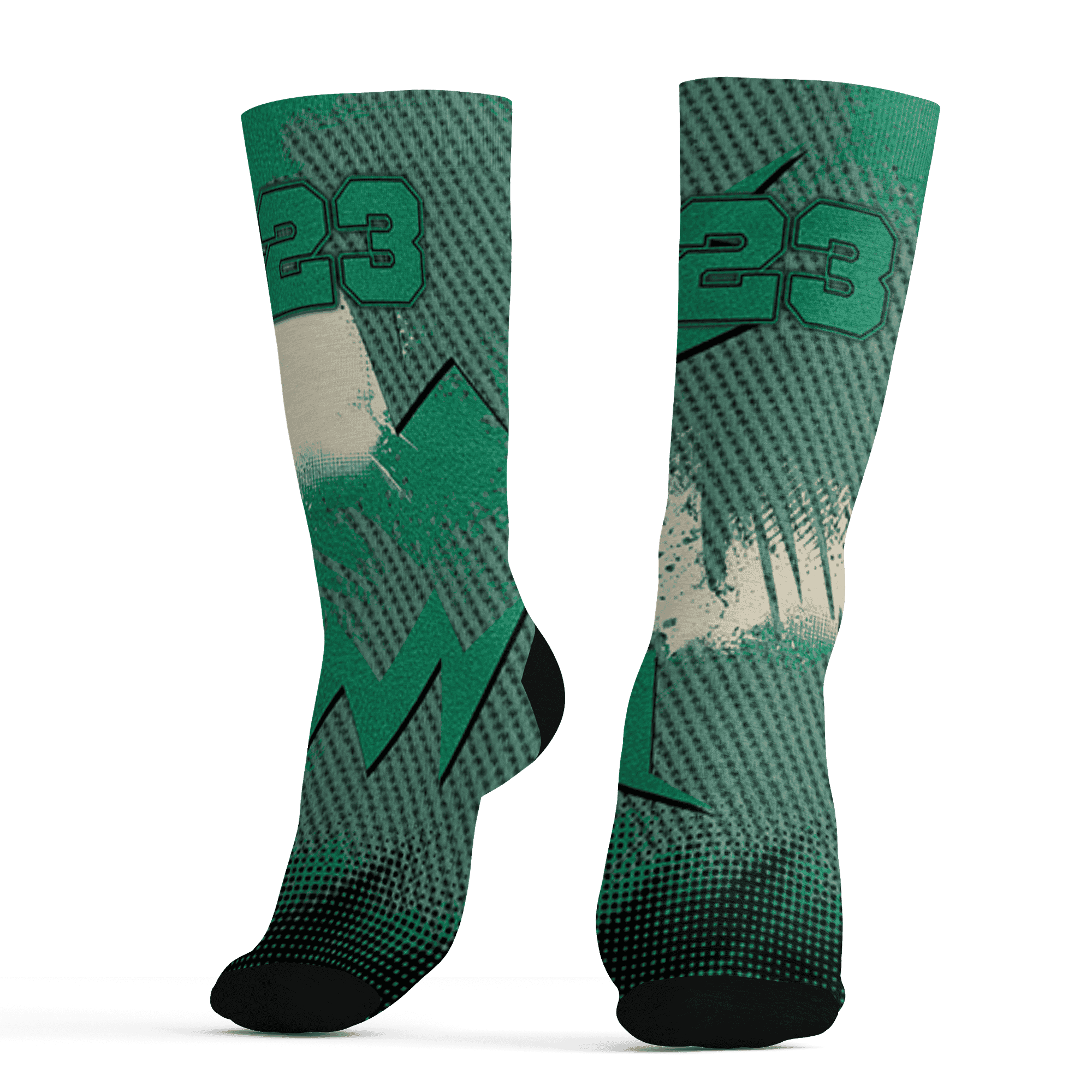 Nina CN Abney 3s Socks Match Graffiti Wallpapers 23 3D All-Over Print - NastyJamz