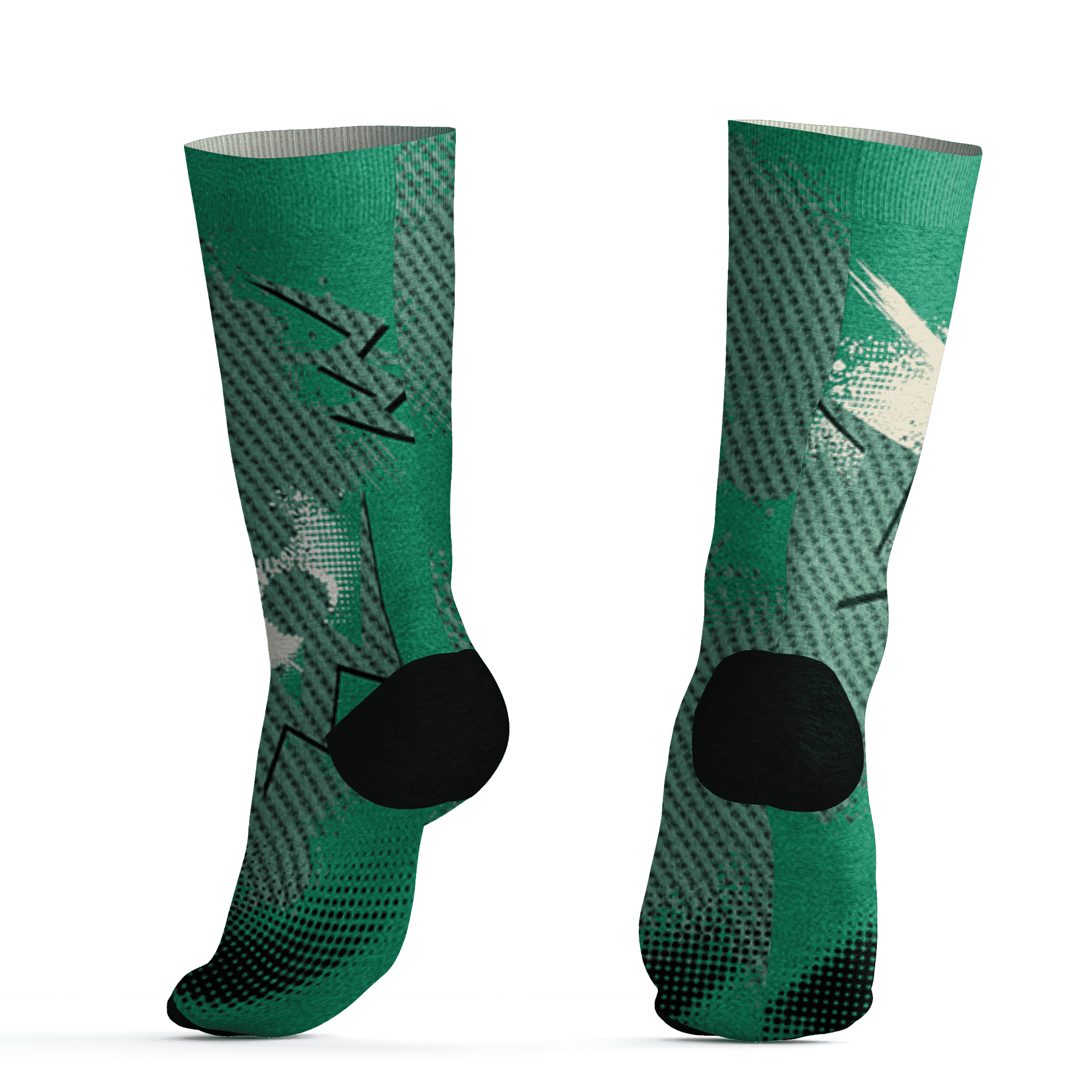 Nina CN Abney 3s Socks Match Graffiti Wallpapers 23 3D All-Over Print - NastyJamz