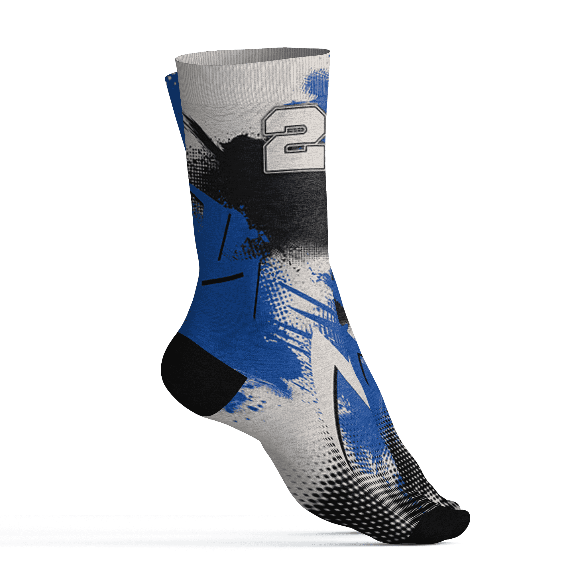 Air Max 1 86 Royal Socks Match Graffiti Wallpapers 23 3D All-Over Print - NastyJamz