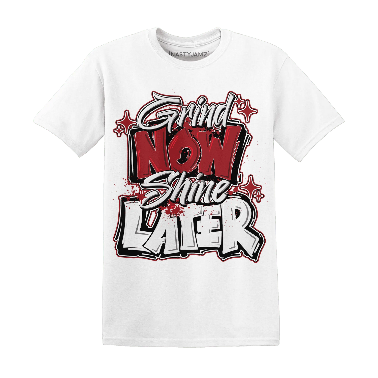 Retro-Red-Taxi-12s-T-Shirt-Match-Grind-More