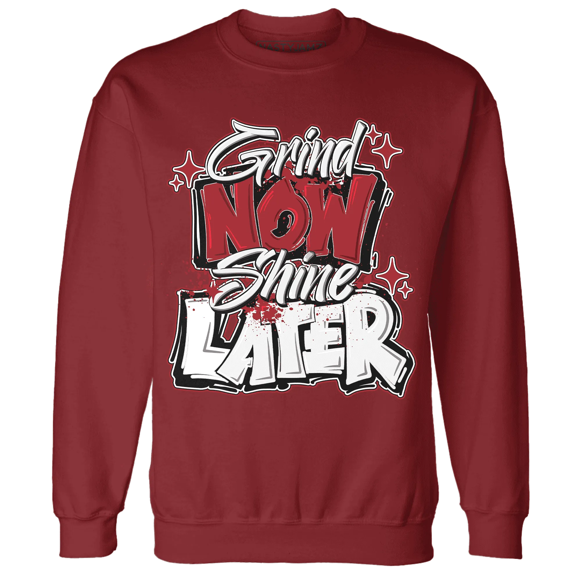 Retro-Red-Taxi-12s-Sweatshirt-Match-Grind-More