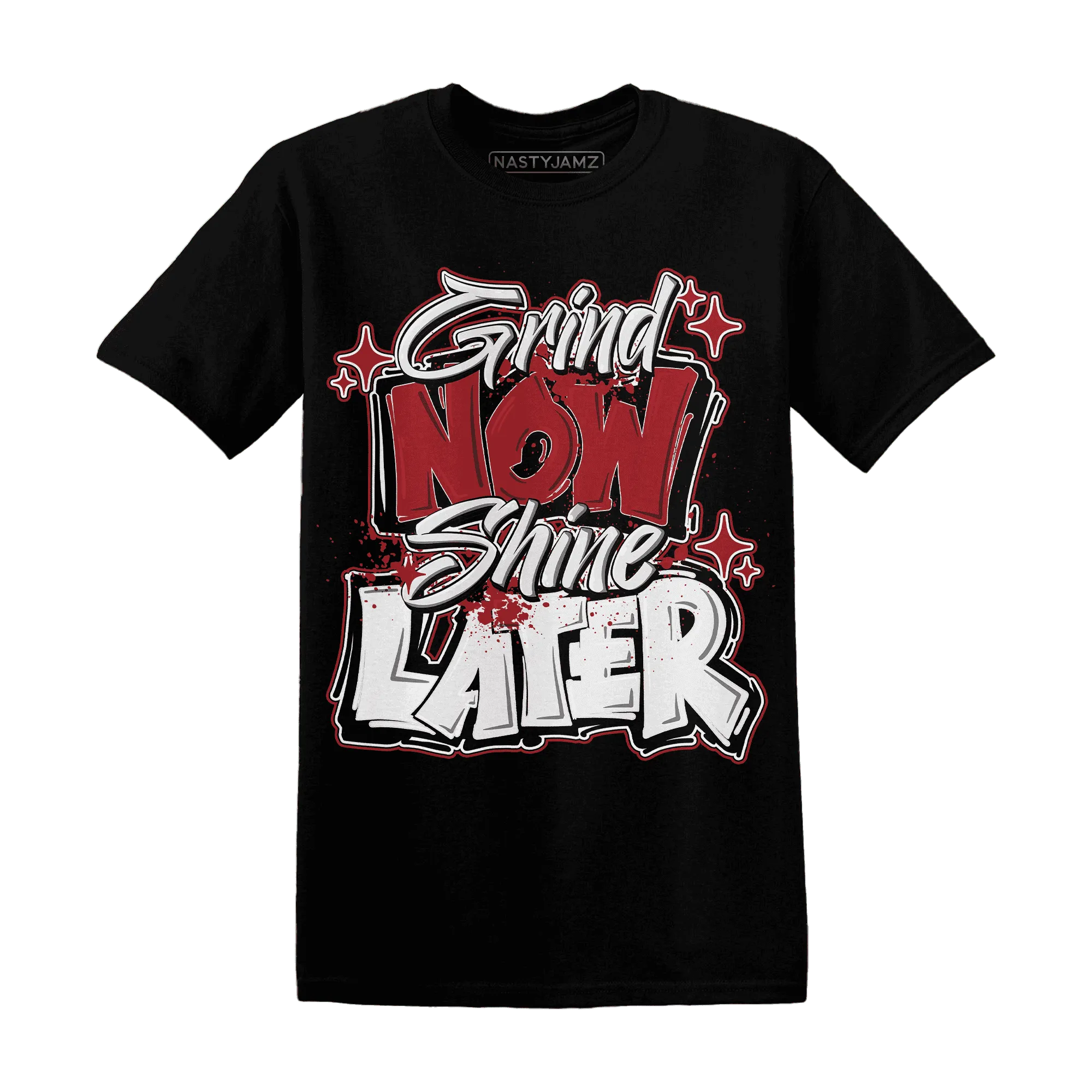 Retro-Red-Taxi-12s-T-Shirt-Match-Grind-More
