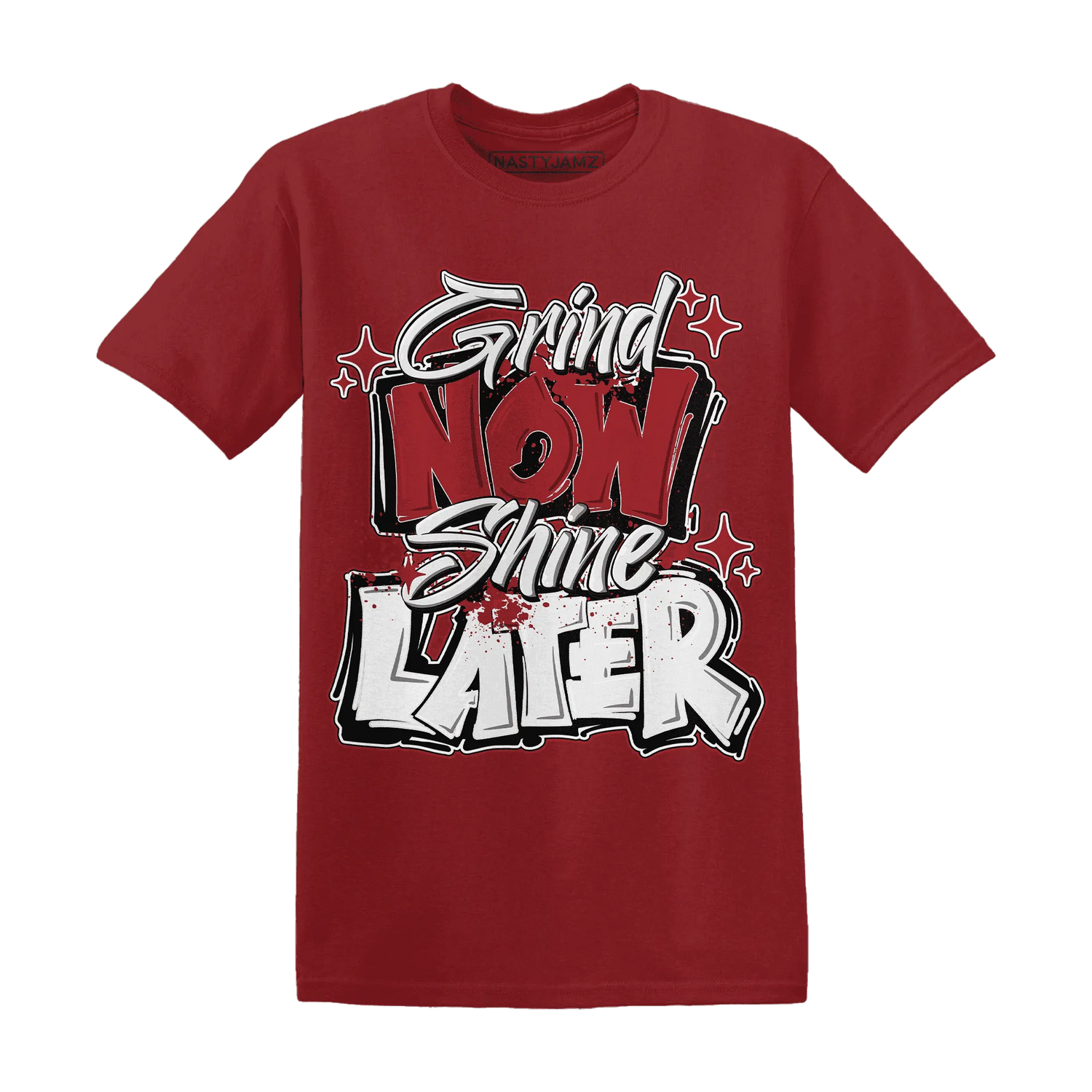 Retro-Red-Taxi-12s-T-Shirt-Match-Grind-More