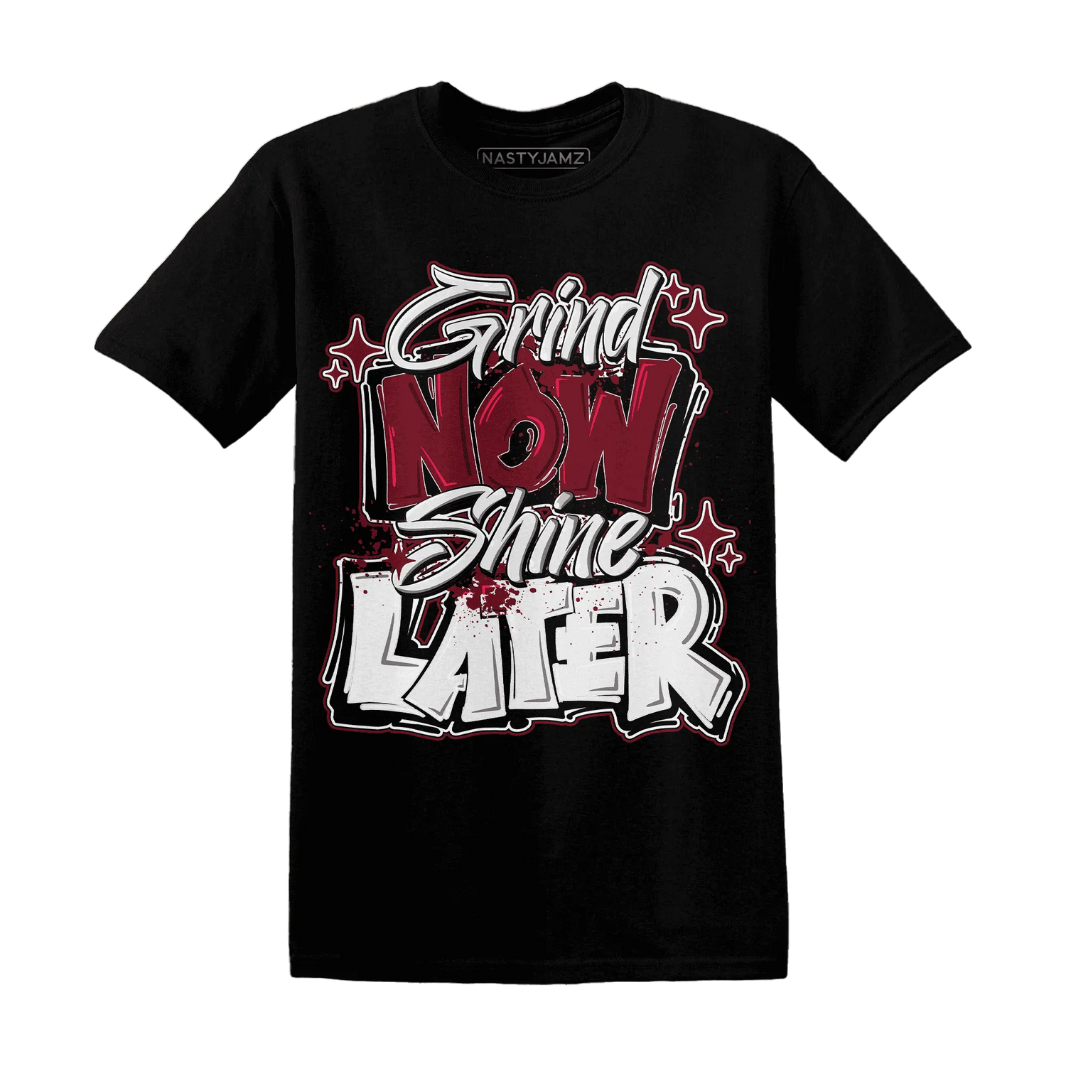 High-White-Team-Red-1s-T-Shirt-Match-Grind-More