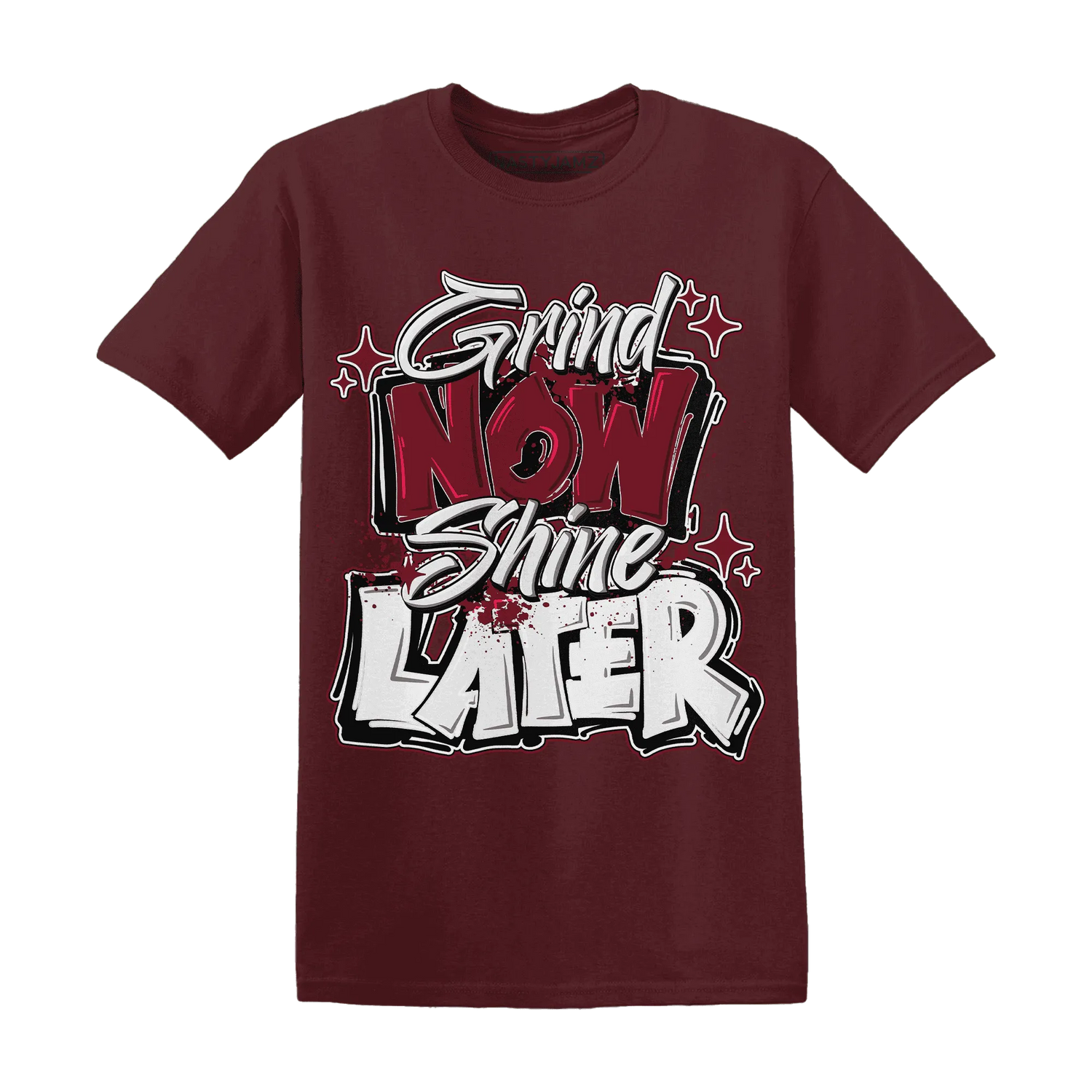 High-White-Team-Red-1s-T-Shirt-Match-Grind-More