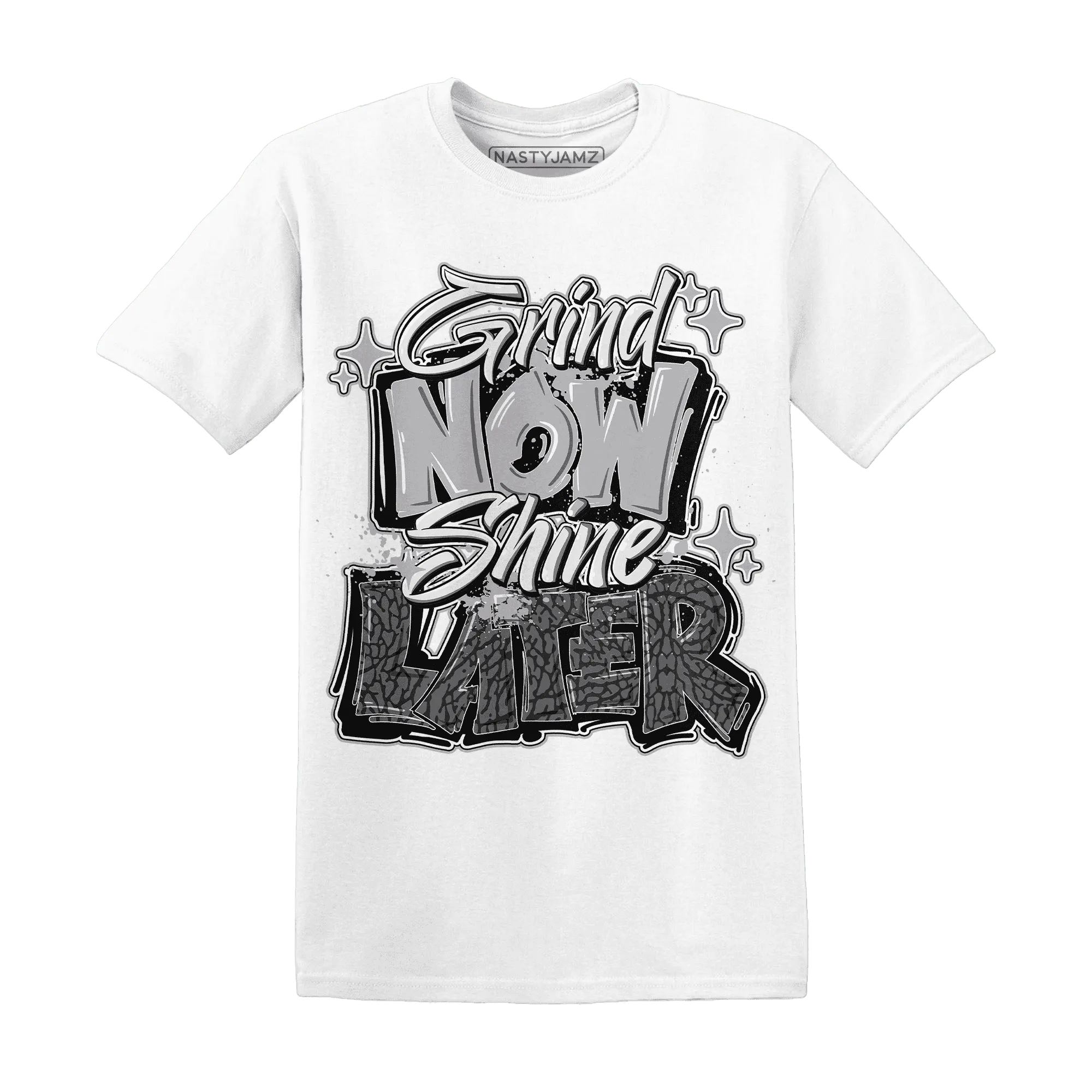 Cement-Grey-3s-T-Shirt-Match-Grind-More