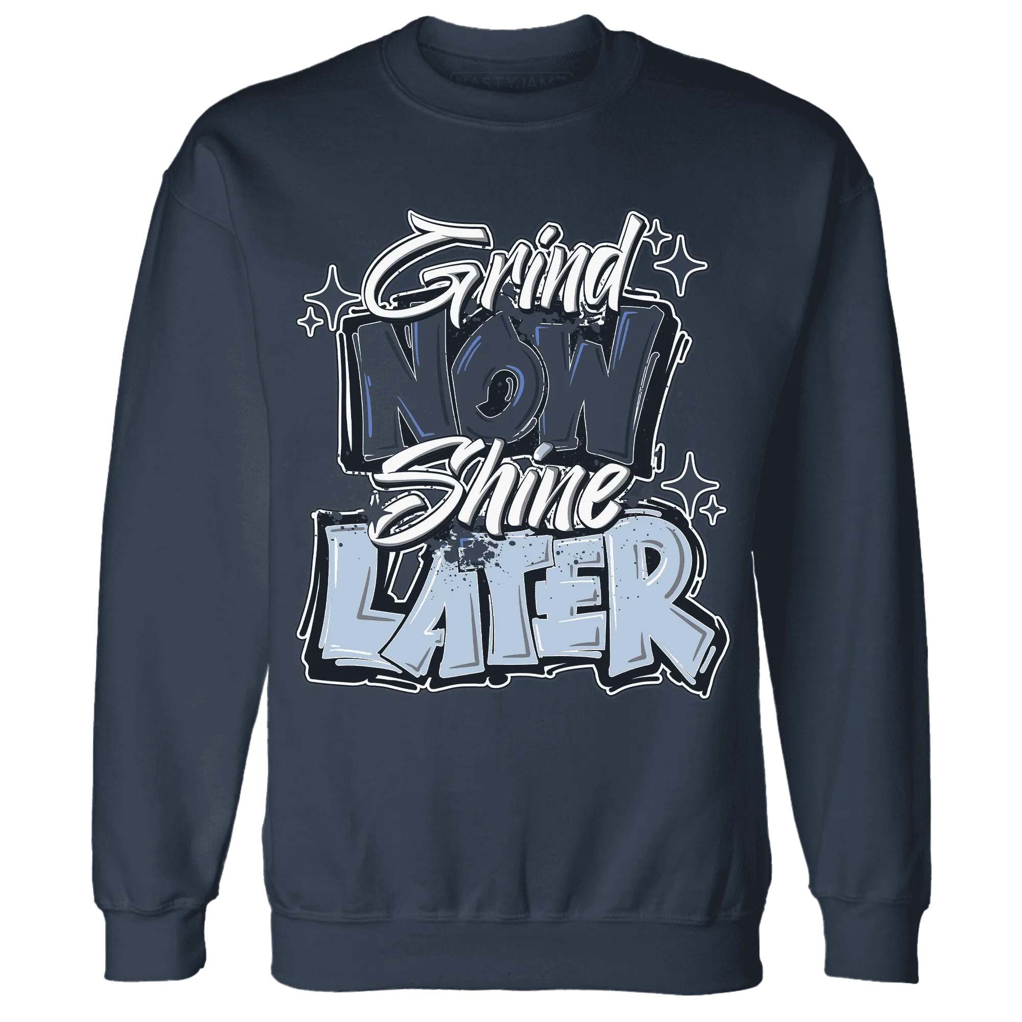 White-Navy-6s-Sweatshirt-Match-Grind-More