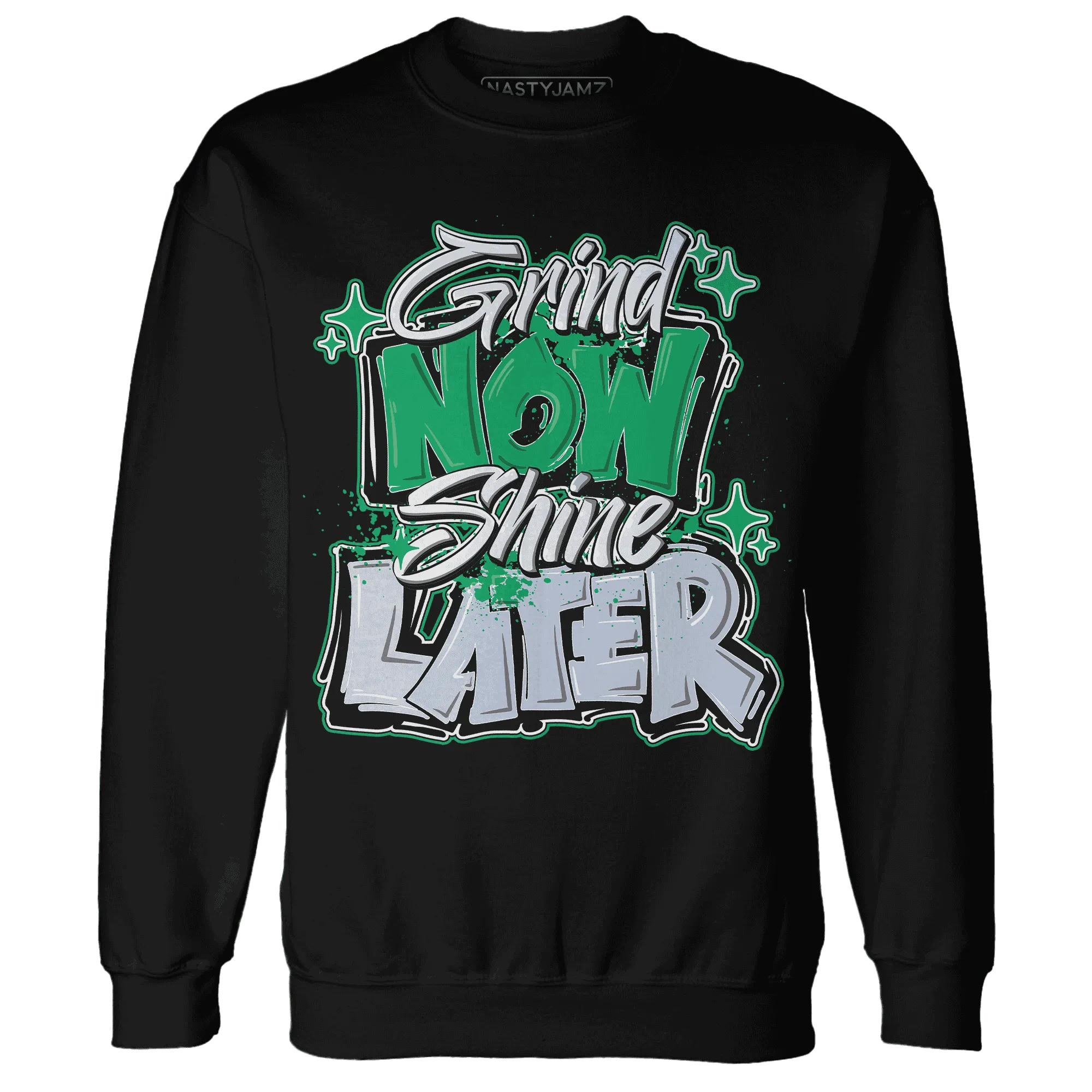 Lucky-Green-5s-Sweatshirt-Match-Grind-More